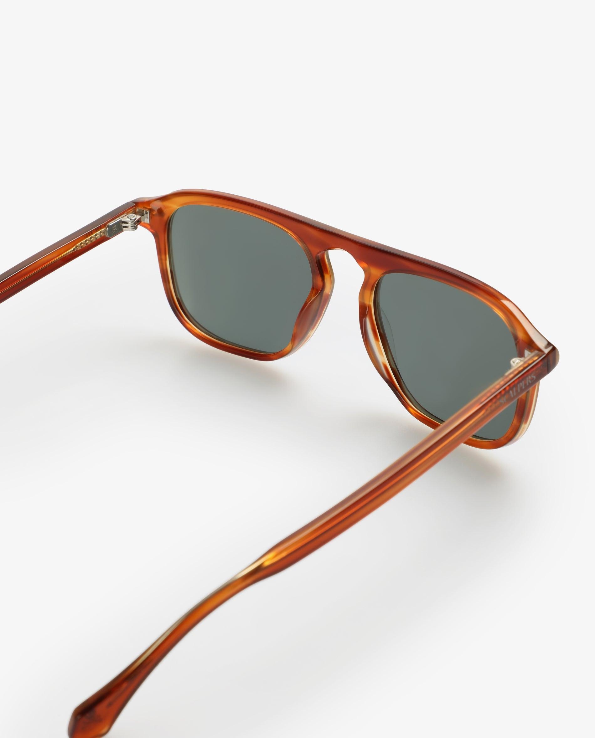 Gafas de sol de hombre con puente de herradura - Scalpers - Canela Canela-5