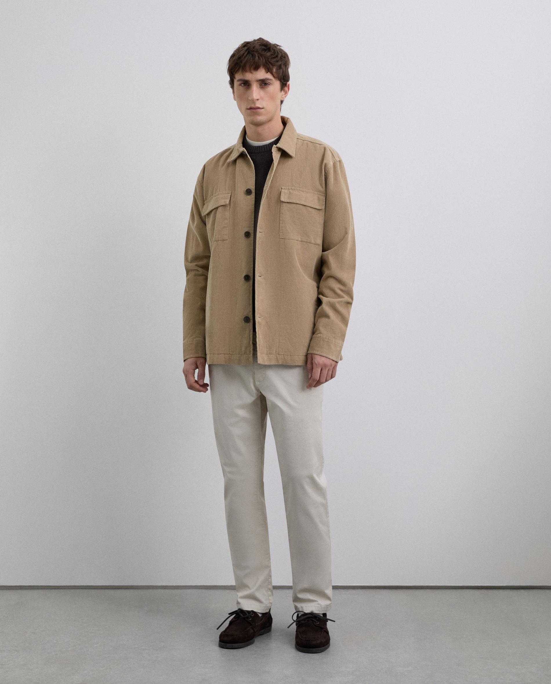 Scalpers - Pantalón chino de hombre regular fit con bolsillos laterales y traseros.