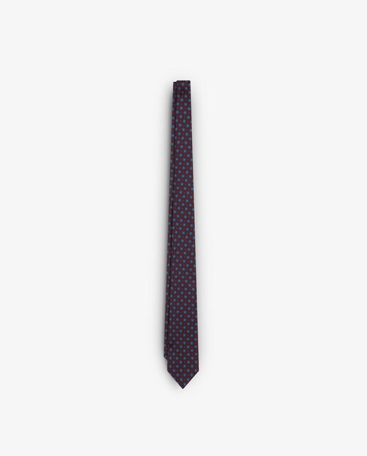 Imagen 0 de Corbata de hombre de seda con estampado de flores