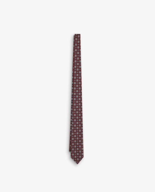 Imagen 0 de Corbata de hombre de seda con estampado de flores