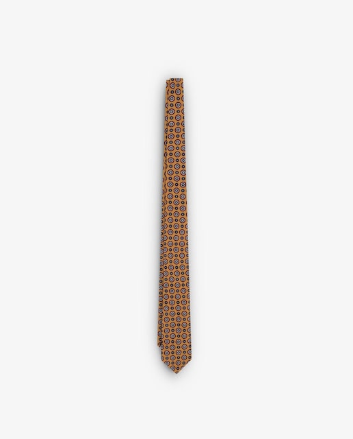 Imagen 0 de Corbata de hombre de seda con estampado de flores