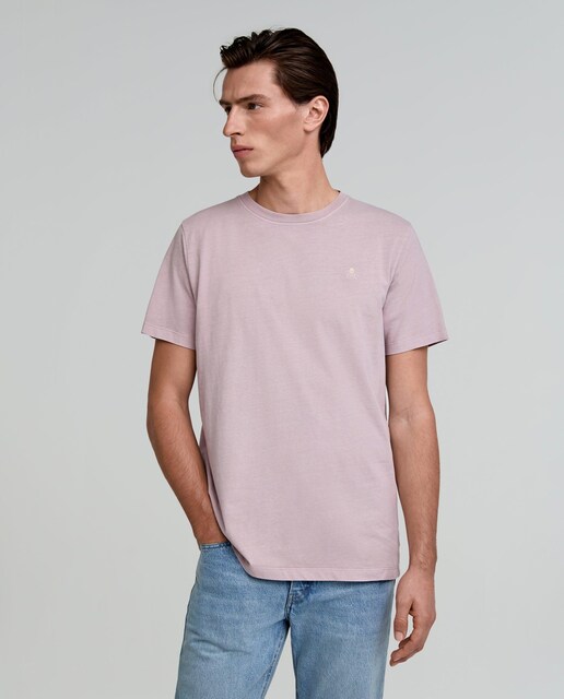 Imagen 0 de Camiseta de hombre de algodón de manga corta