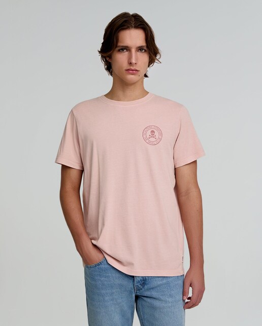 Imagen 0 de Camiseta de hombre de algodón de manga corta