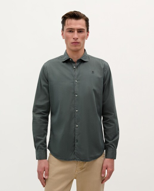 Imagen 0 de Camisa de hombre de algodón regular fit