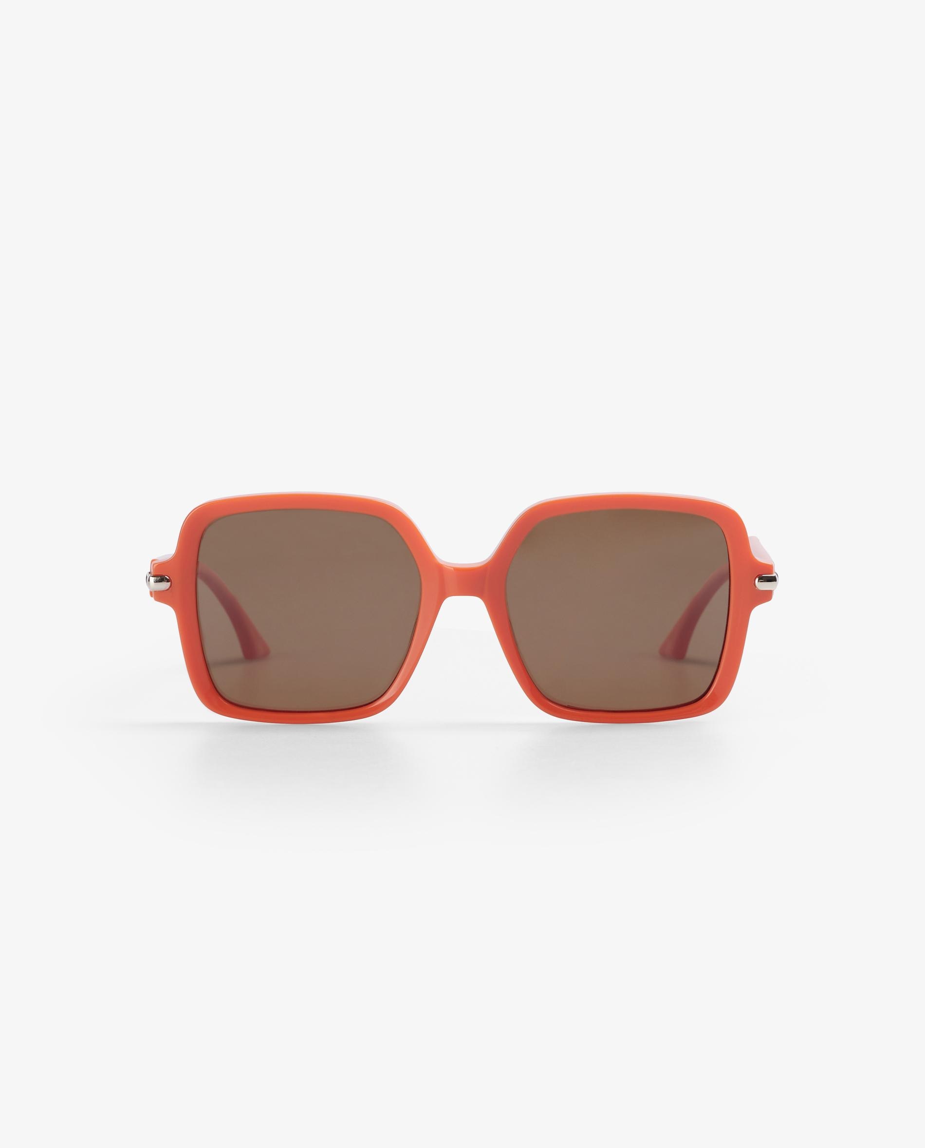 Imagen 0 de Gafas de sol de mujer de acetato cuadradas Naranja