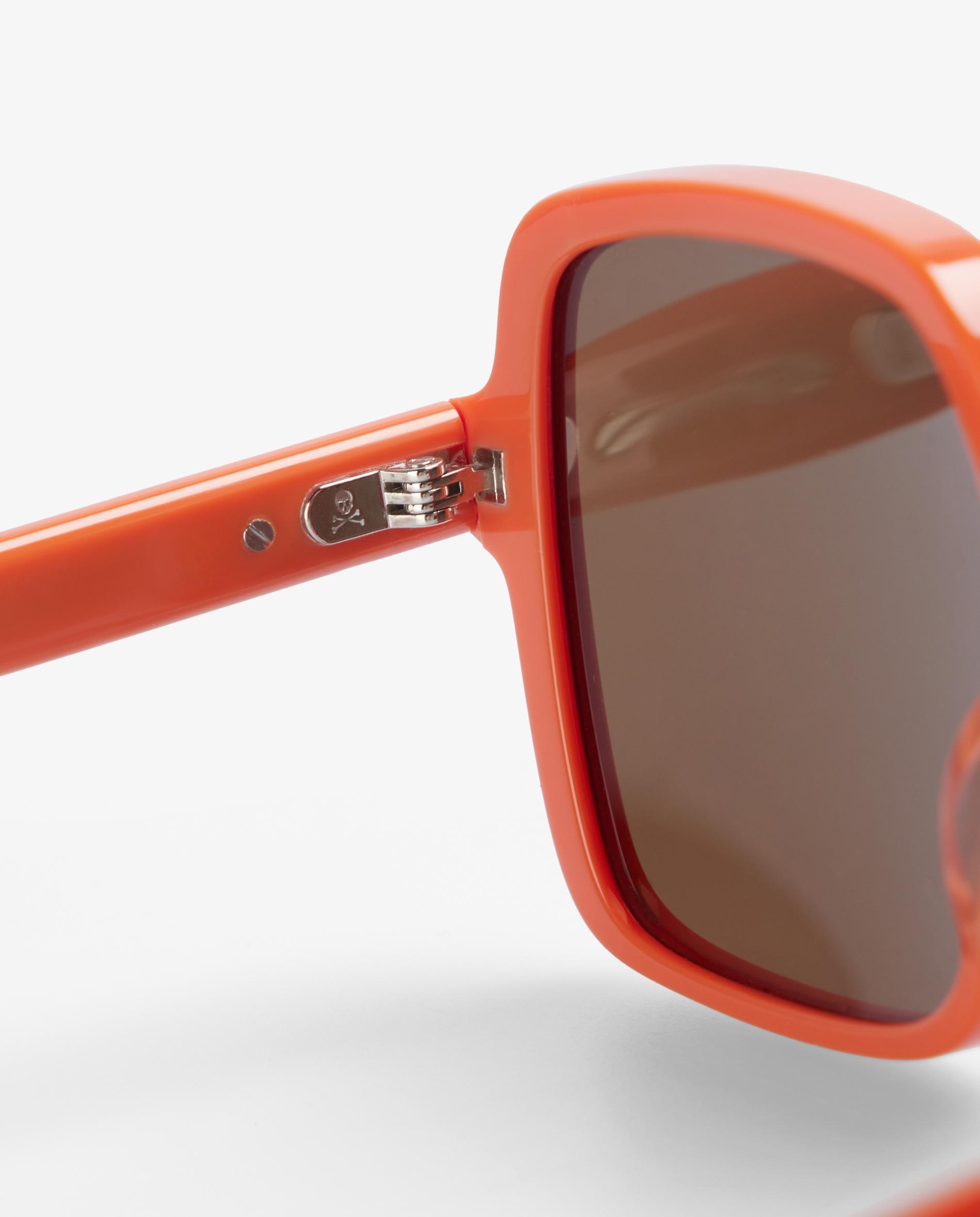 Gafas de sol de mujer de acetato cuadradas - Scalpers - Naranja Naranja-6
