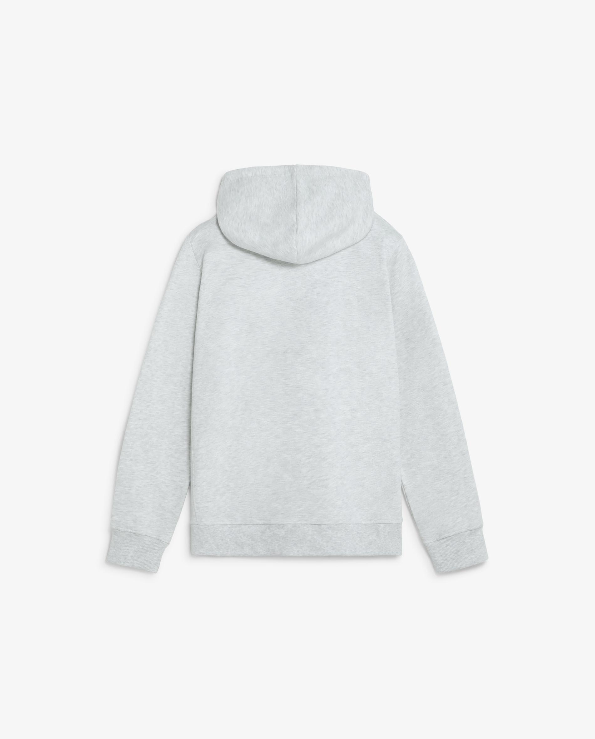 Sudadera de hombre con capucha y print frontal - Scalpers - Gris claro Gris claro-5