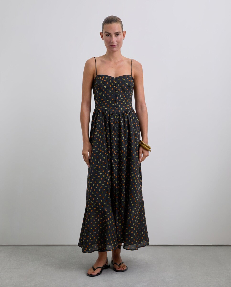 Vestido Scalpers Mujer Corte Ingles Vestido Estampado Con Tirantes