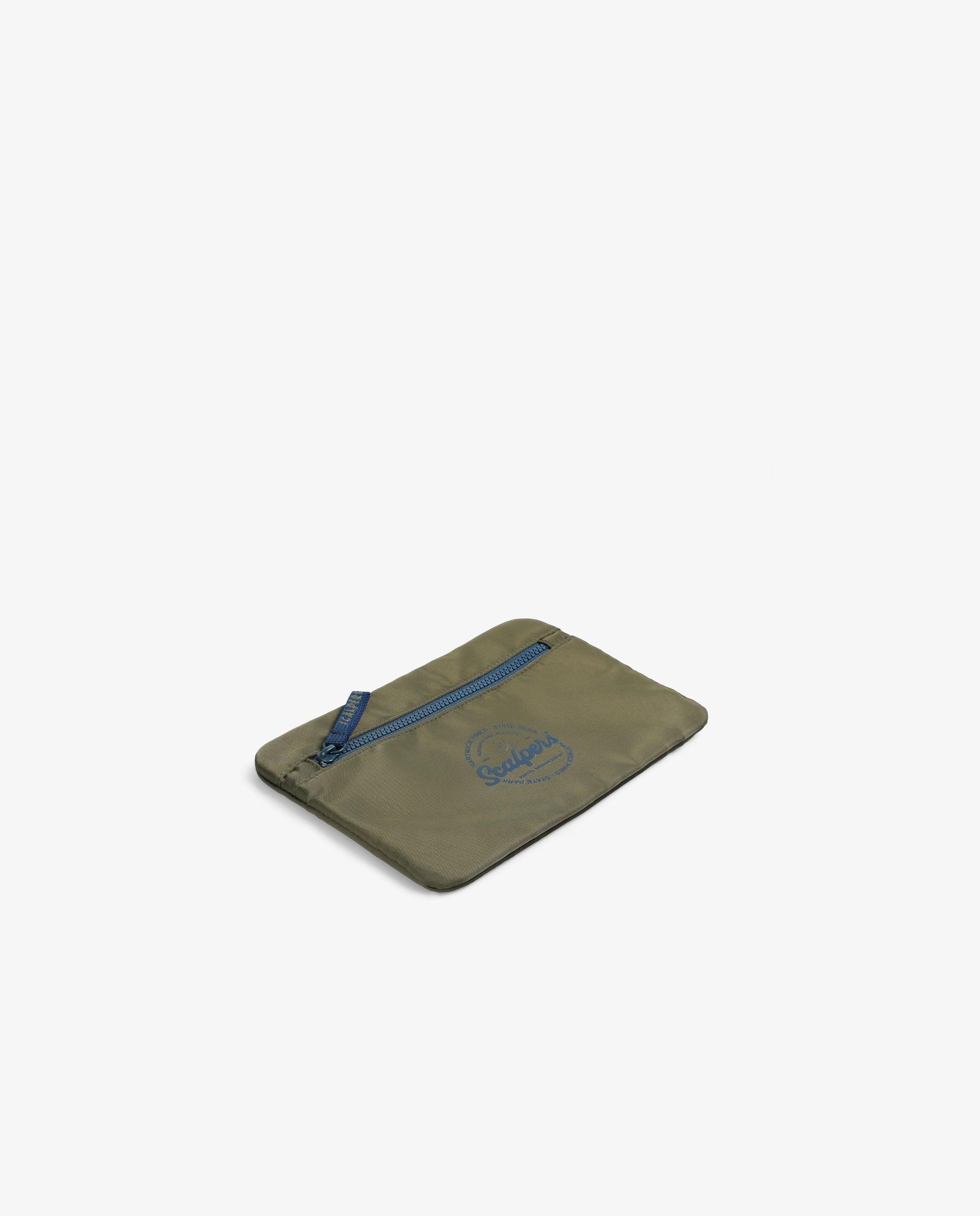 Estuche de niño con logo y cierre cremallera - Scalpers - Kaki Kaki-2