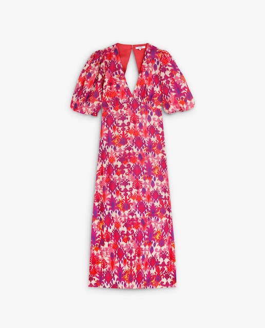 Imagen 0 de Vestido mdi con manga abullonada