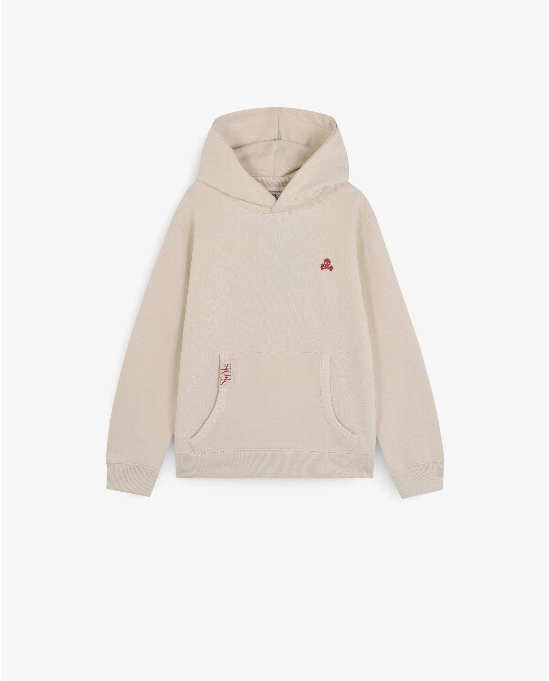 Sudadera con capucha de niña de algodón con estampado trasero - Scalpers - Rosa claro Rosa claro-7