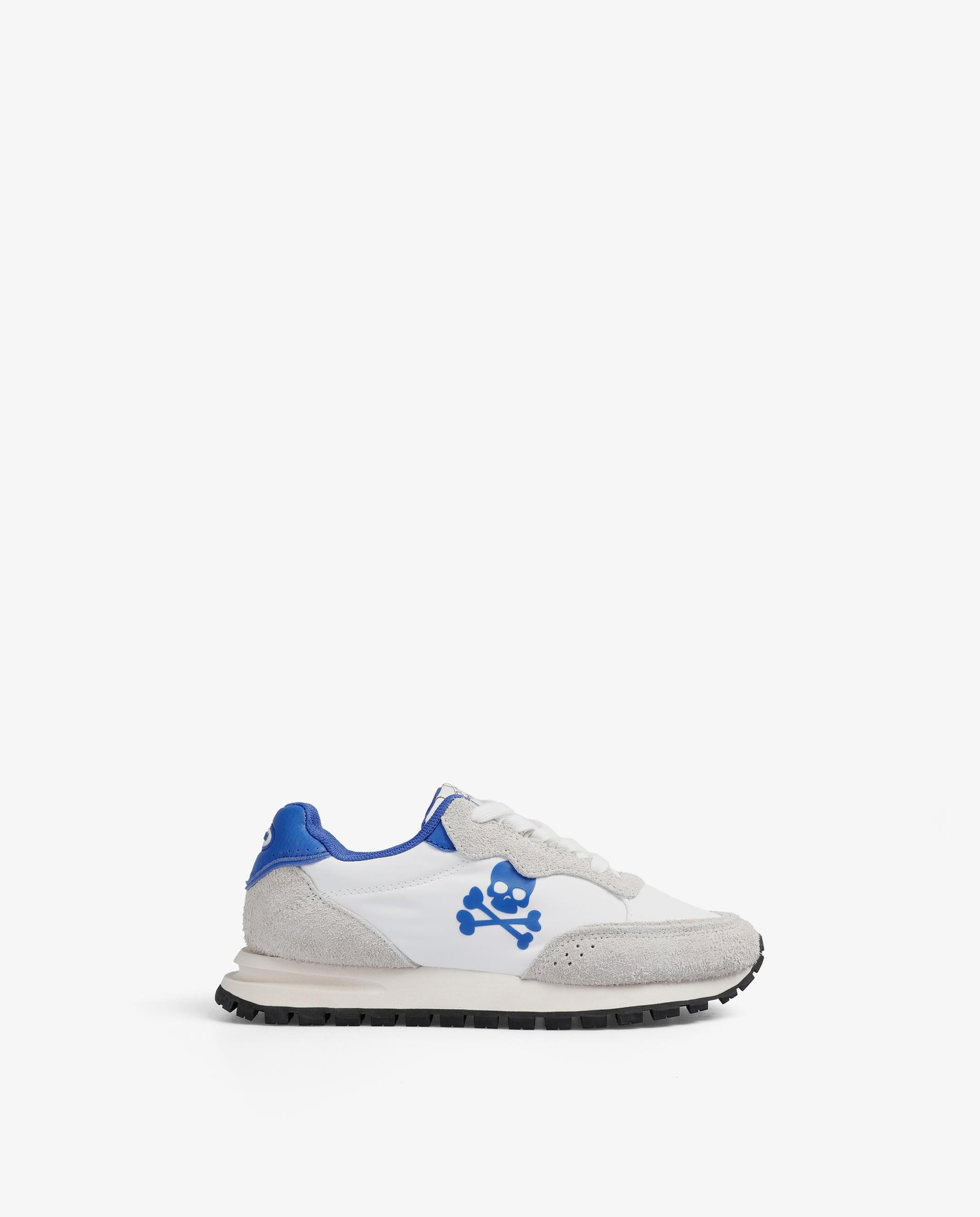 Imagen 1 de Zapatillas deportivas de niño combinadas con cierre de cordones Blanco / Azul