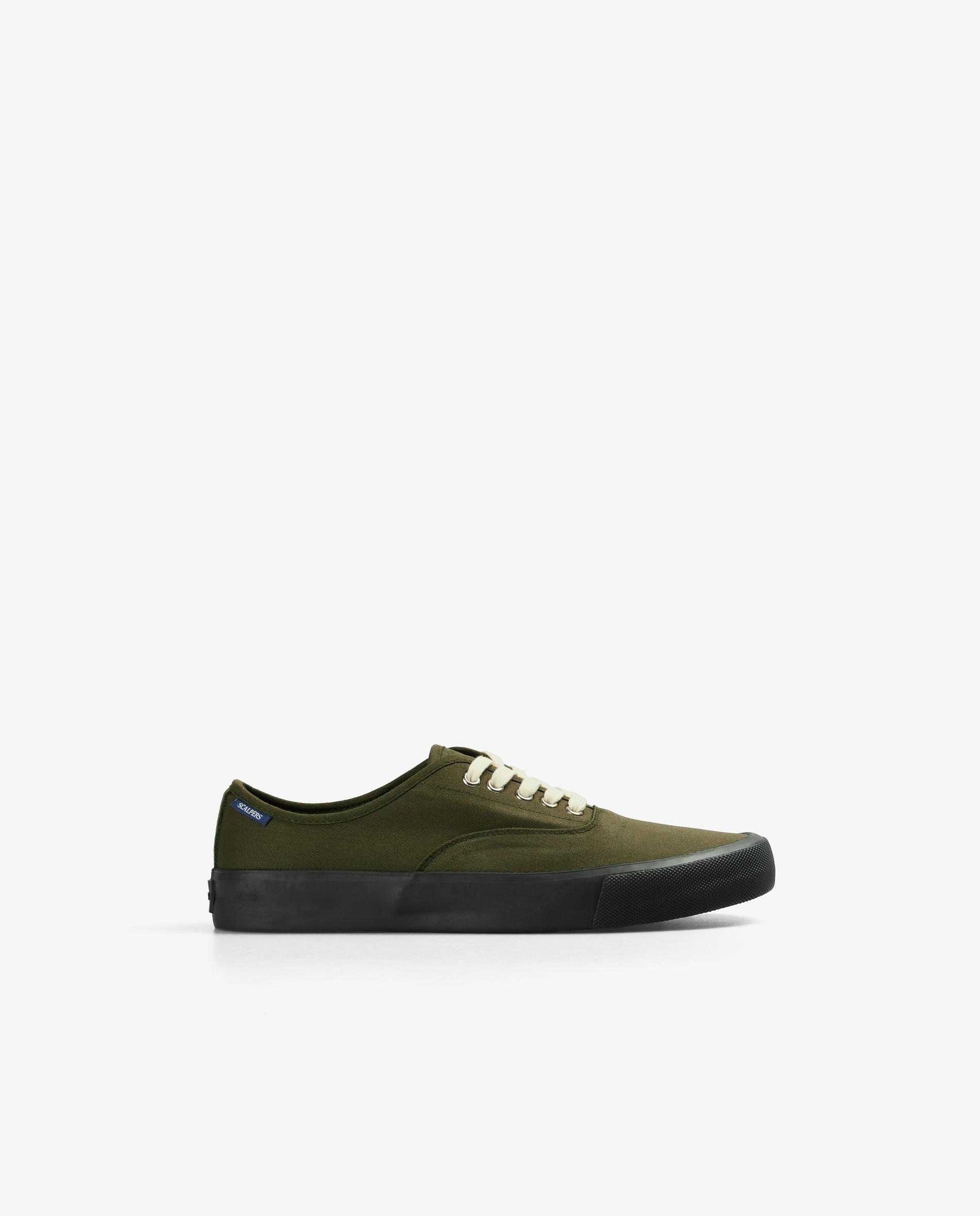 Scalpers - Zapatillas de vestir de hombre bajas con suela de goma.