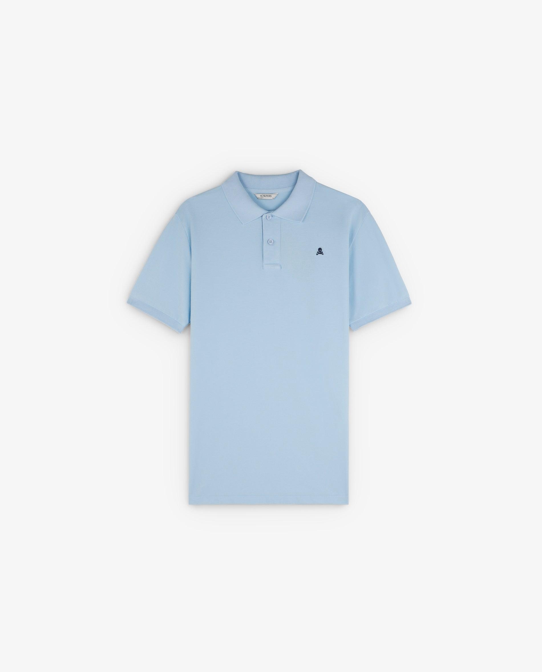 Imagen 0 de Polo de manga corta de hombre regular fit de algodón Blanco