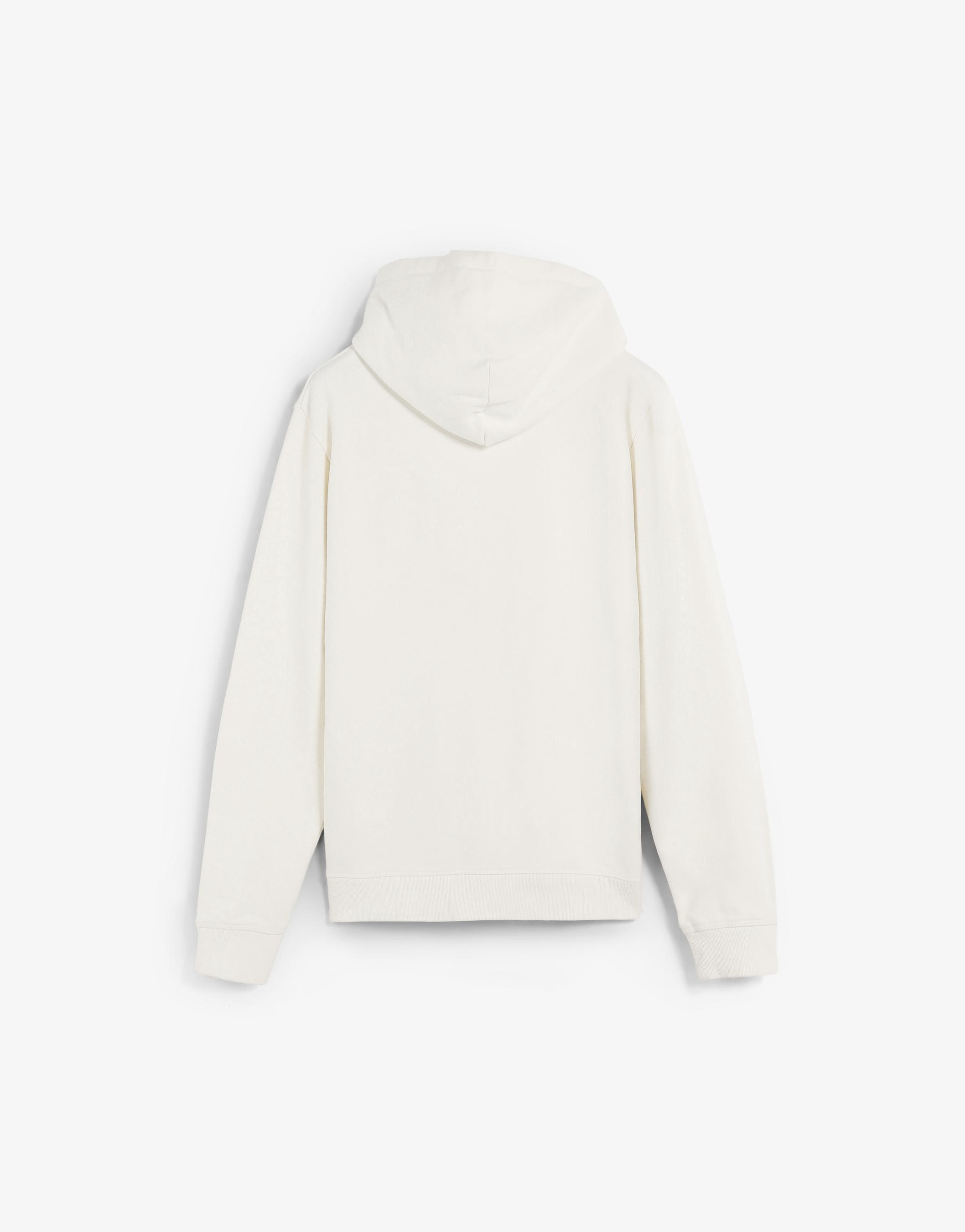 Sudadera de hombre con capucha y cierre de cremallera - Scalpers - Crema Crema-5