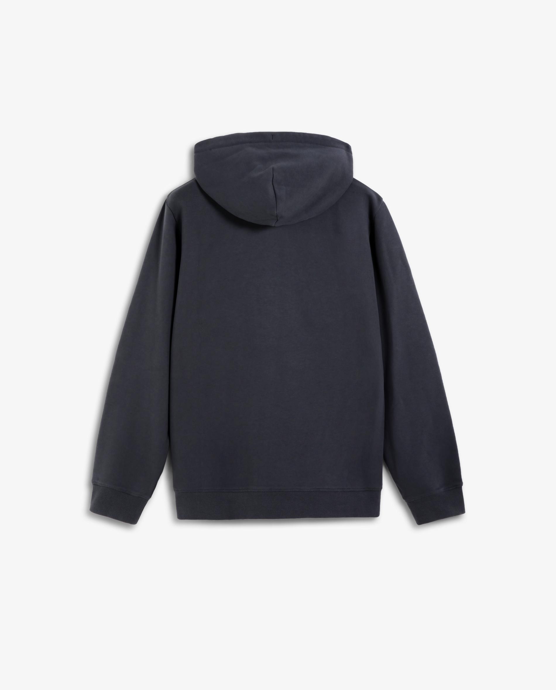 Sudadera de hombre con capucha y cierre de cremallera - Scalpers - Azul marino Azul marino-2