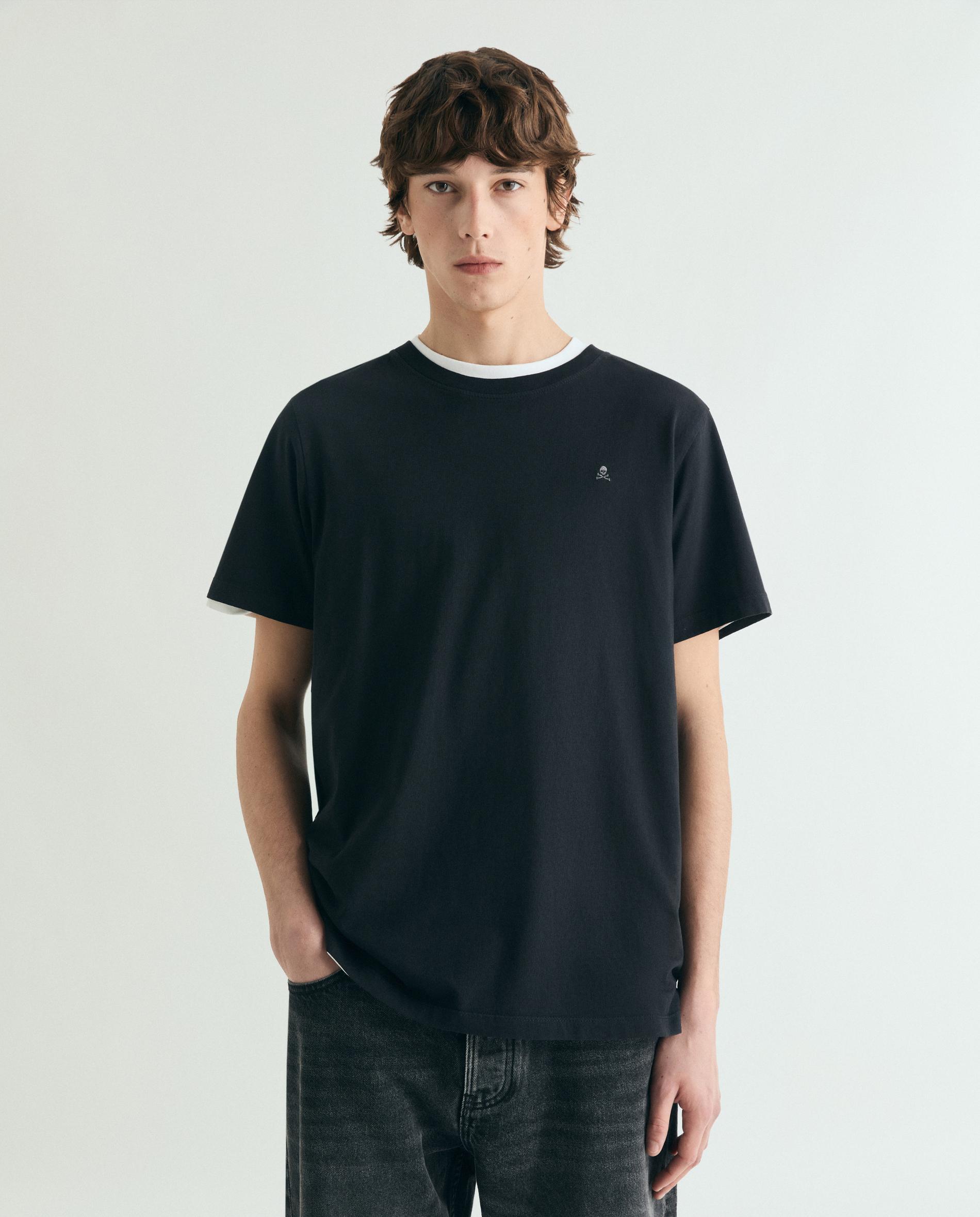 Scalpers - Camiseta de hombre de manga corta lisa.