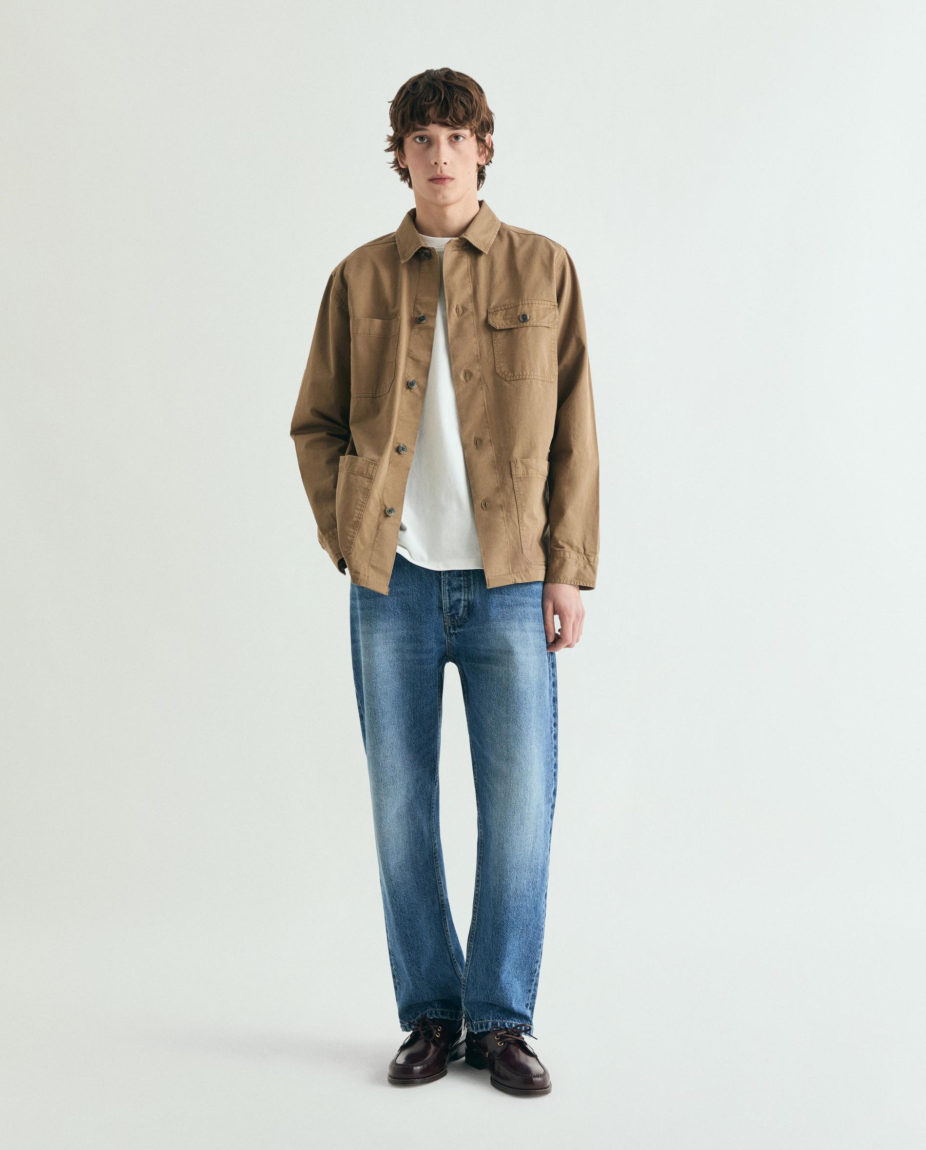 Imagen 1 de Vaquero recto de hombre cropped de tiro medio - Scalpers - Azul Azul
