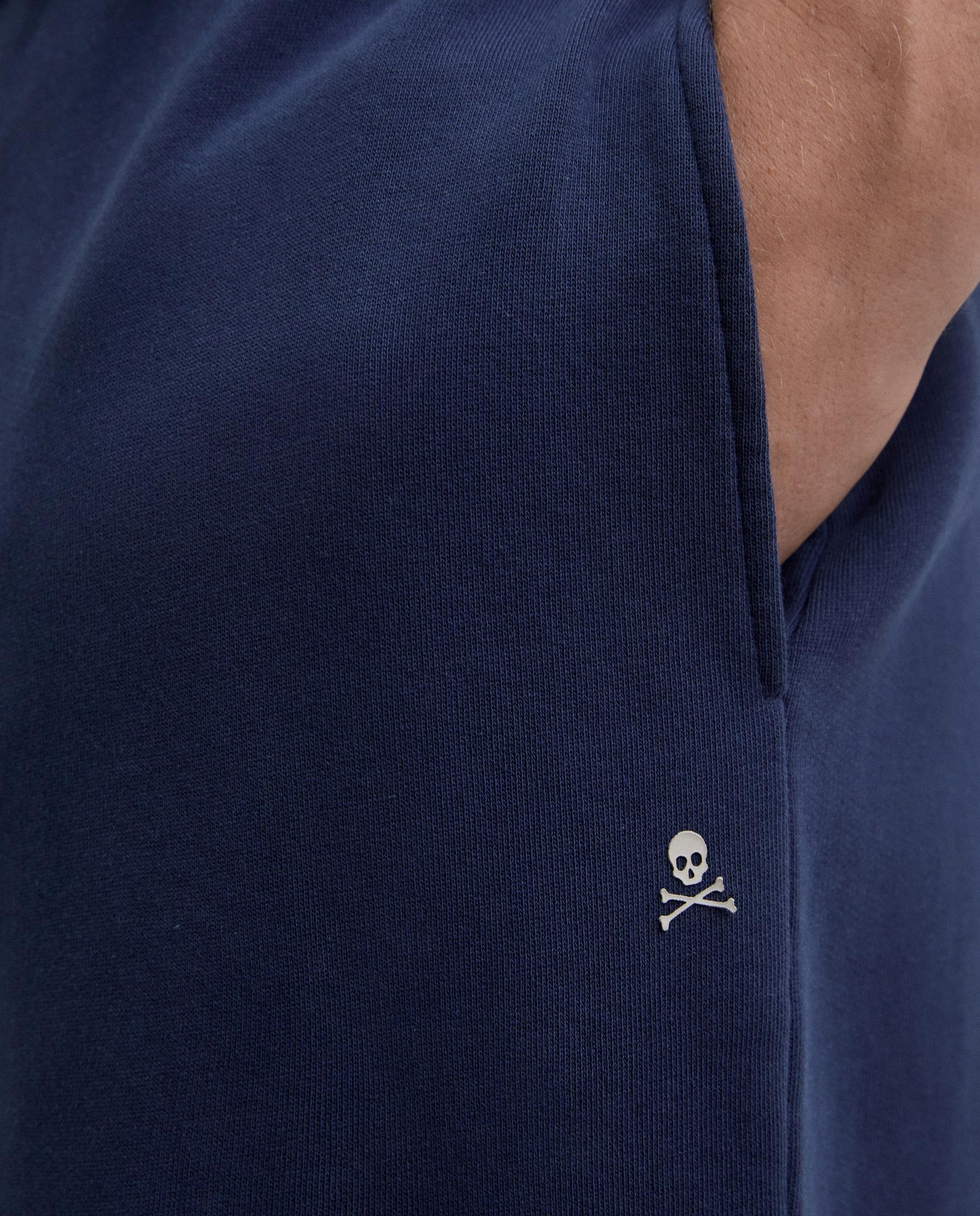 Pantalón joggers de hombre de algodón con cordón ajustable - Scalpers - Azul oscuro Azul oscuro-5
