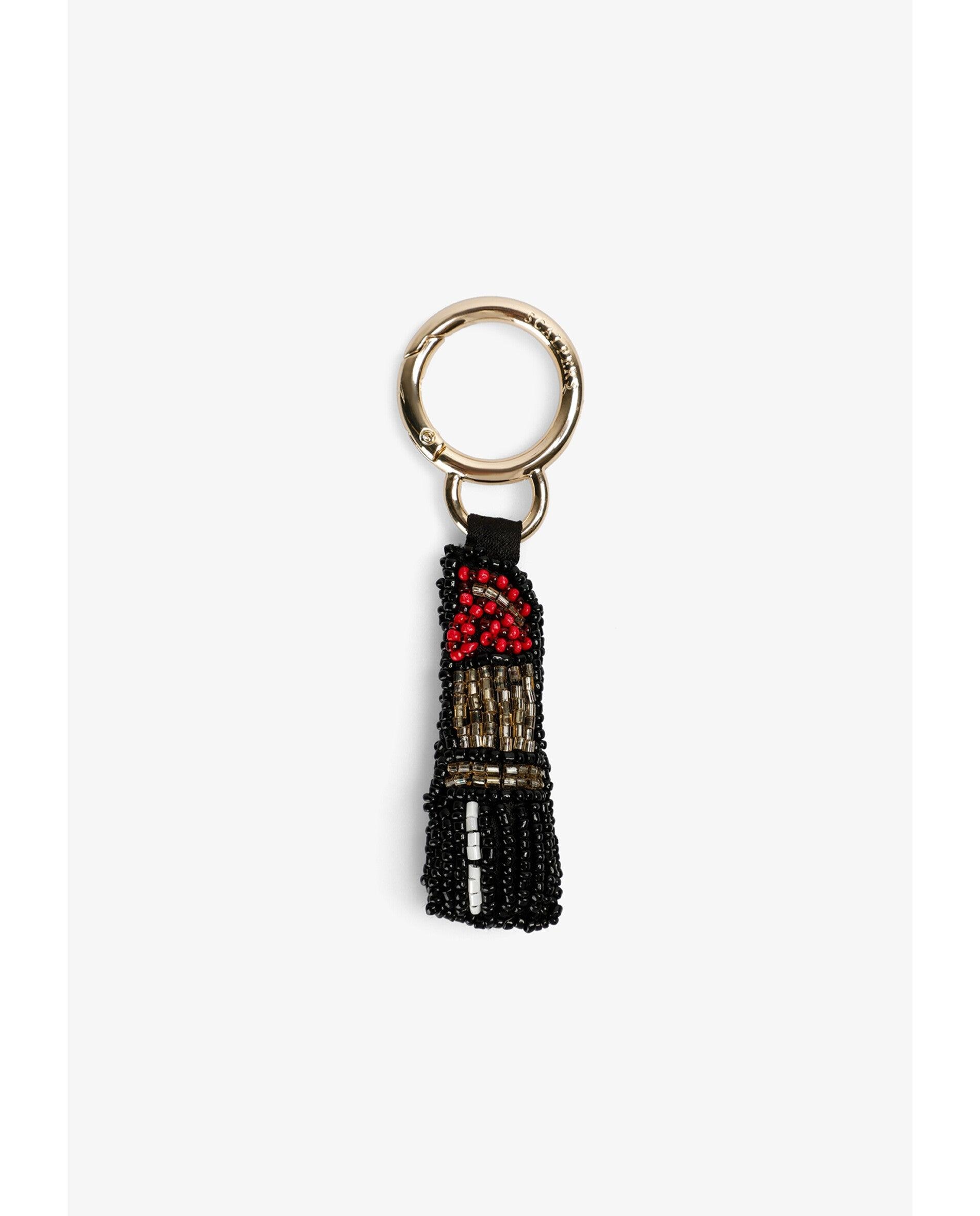 Llavero de mujer en forma de pintalabios - Scalpers - Rojo / Negro Rojo / Negro-1