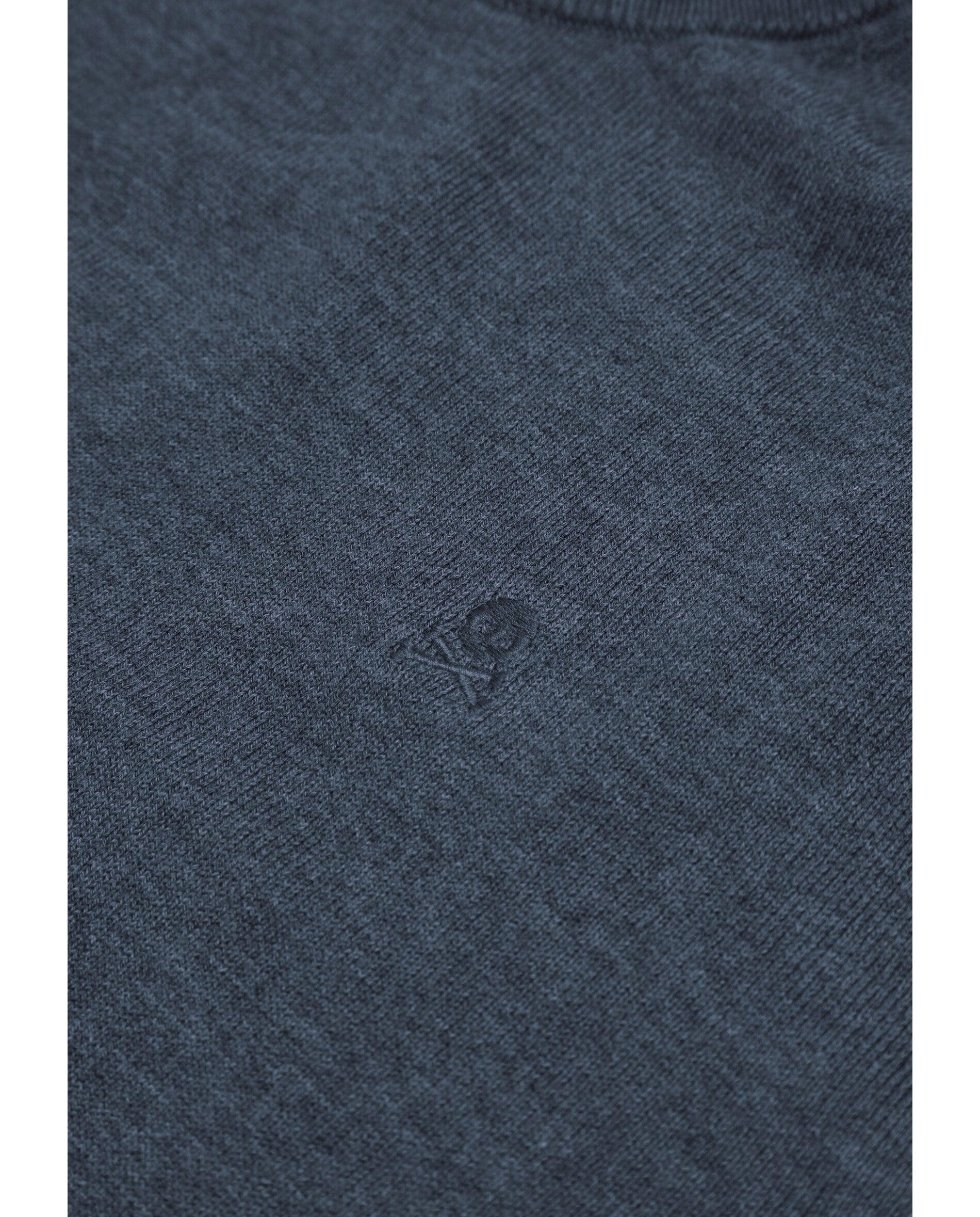 Imagen 5 de Jersey de hombre de algodón supima con cuello redondo - Scalpers - Azul oscuro Azul oscuro