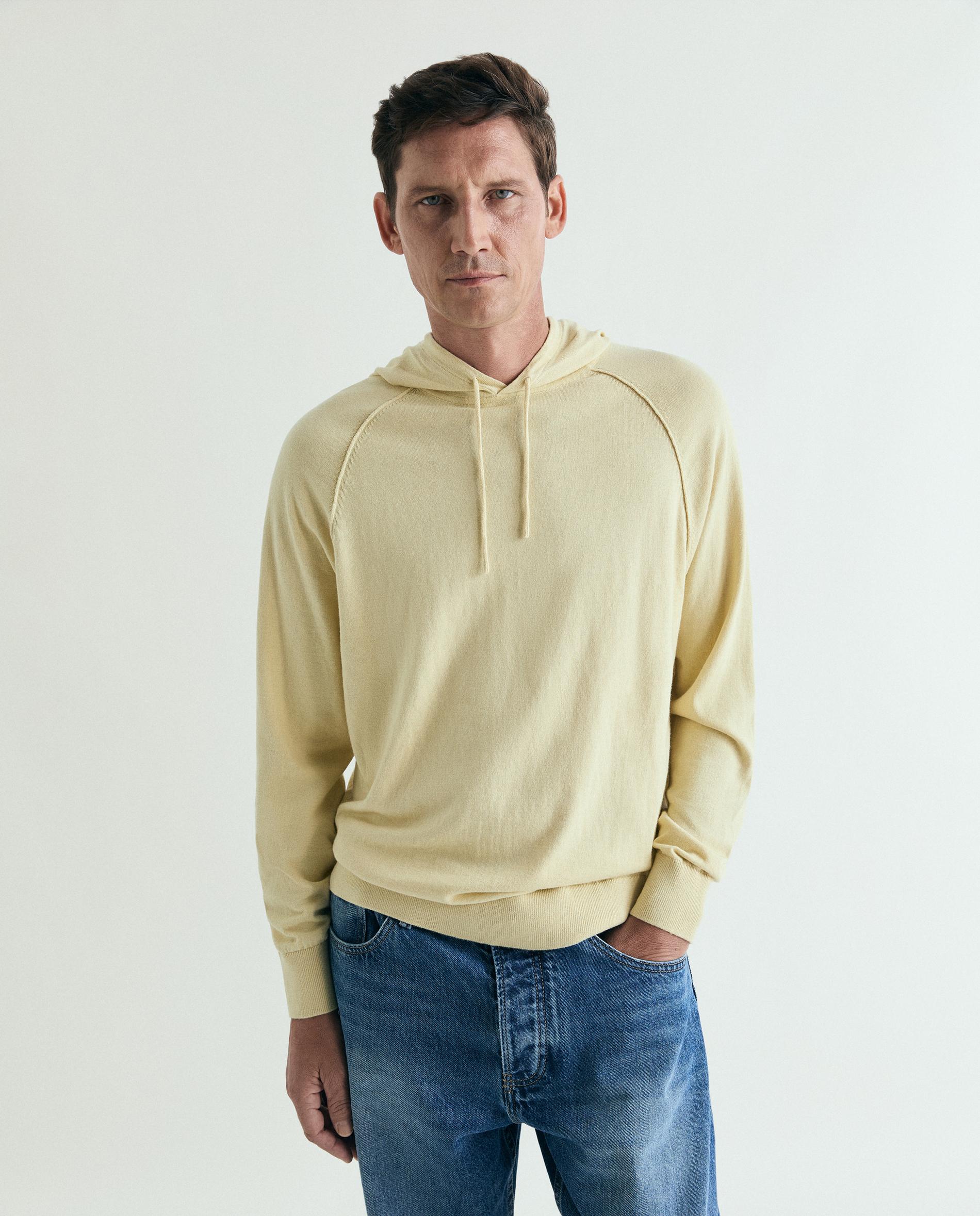 Scalpers - Jersey de hombre regular fit con capucha.