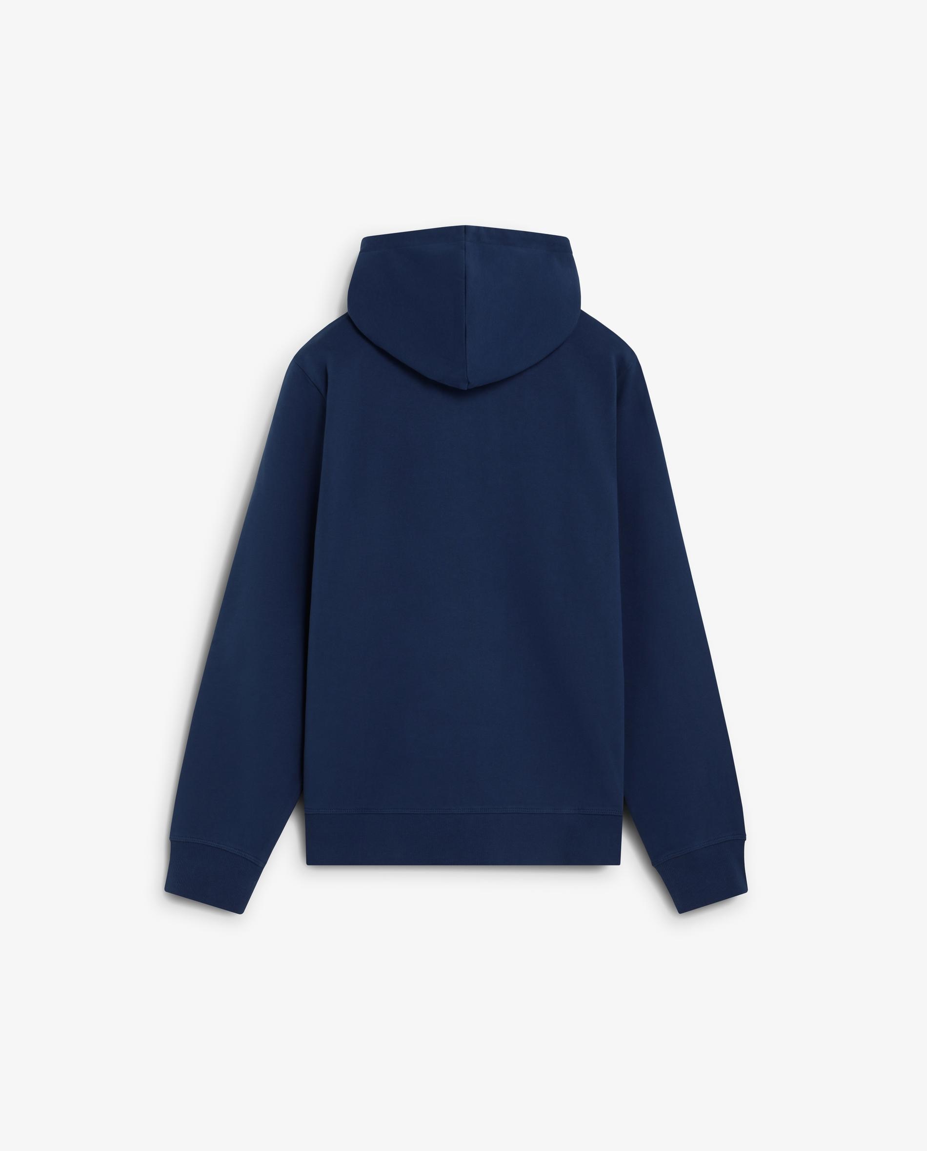 Sudadera de hombre con capucha y bolsillo canguro - Scalpers - Azul oscuro Azul oscuro-5