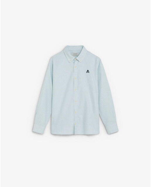 Imagen 0 de Camisa de niños a rayas de manga larga