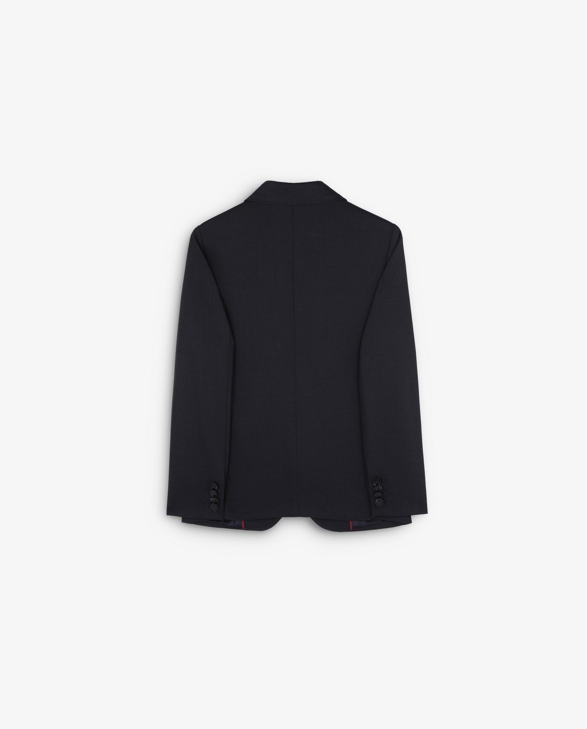 Americana de niño regular fit con cierre de botón - Scalpers - Navy Navy-2