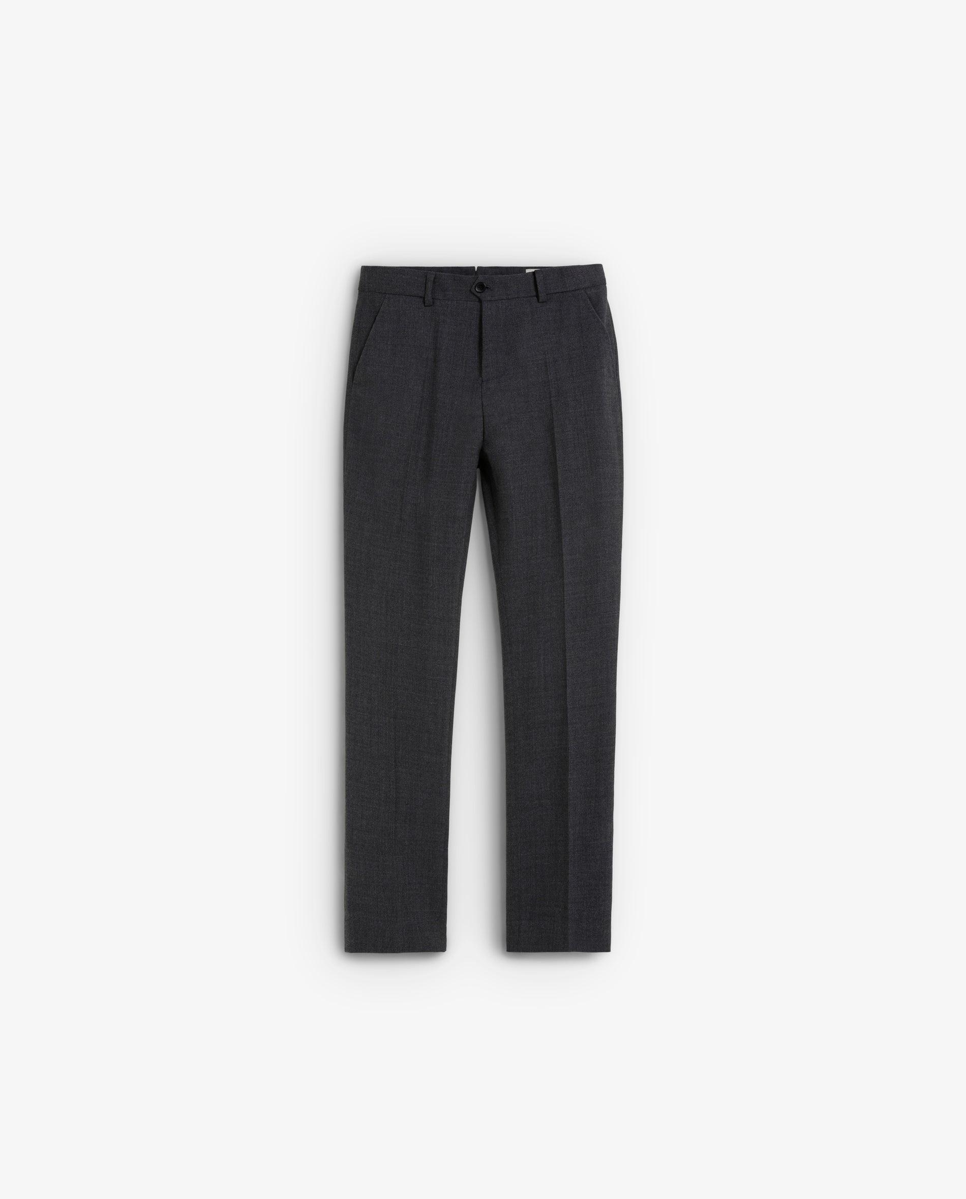 Imagen 0 de Pantalón de traje de niño con bolsillos laterales y traseros Gris oscuro