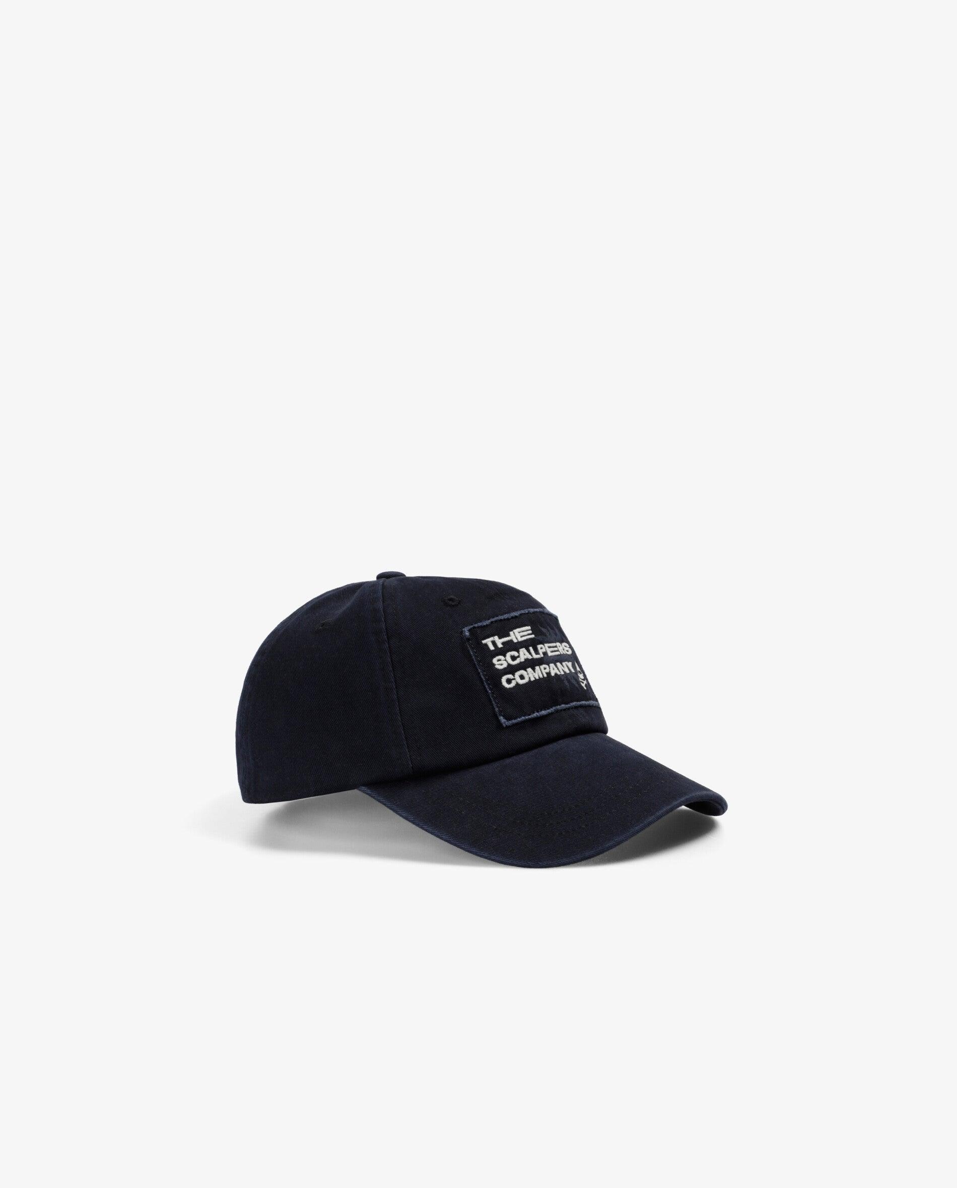 Imagen 0 de Gorra de niño ajustable con etiqueta en el frontal Navy