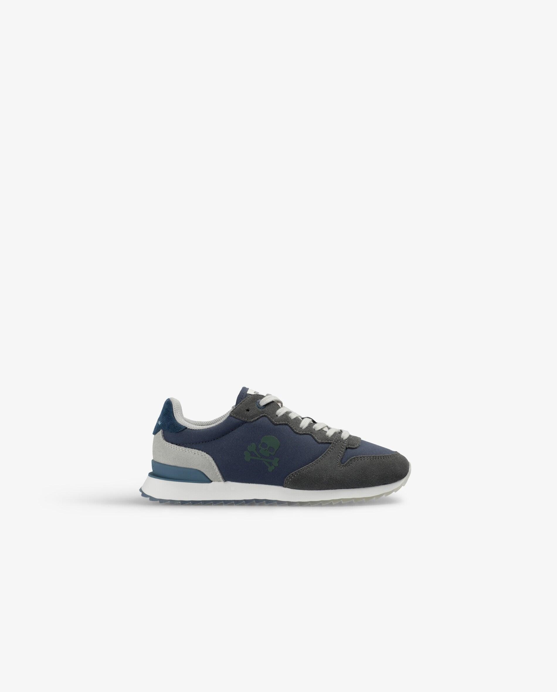 Imagen 0 de Zapatillas deportivas de niño combinadas con cordones Navy