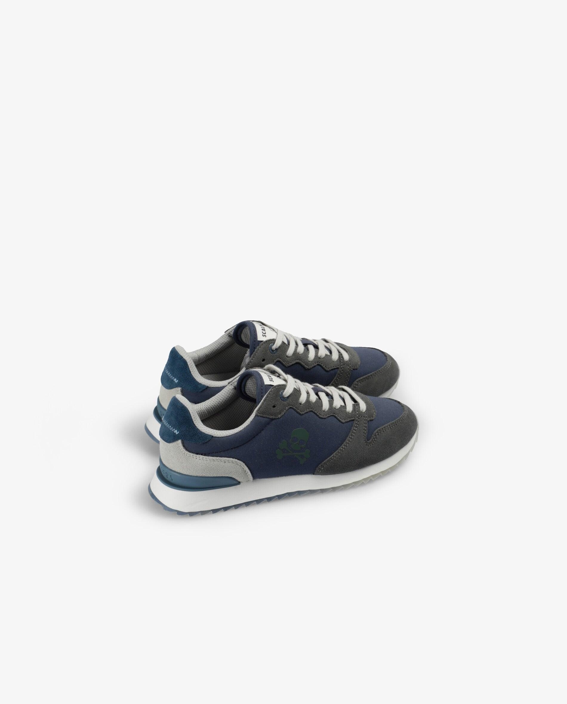 Zapatillas deportivas de niño combinadas con cordones - Scalpers - Navy Navy-2