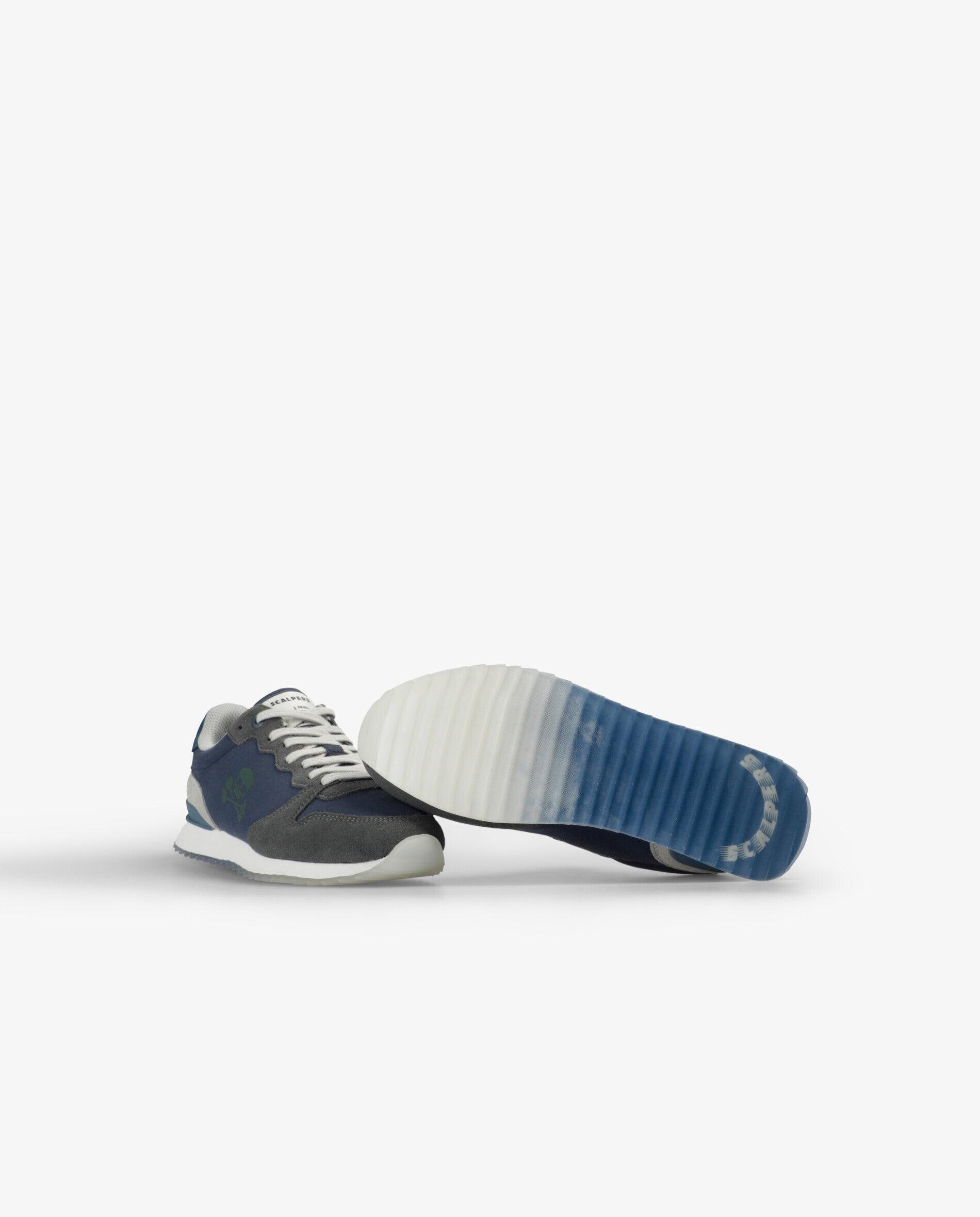 Zapatillas deportivas de niño combinadas con cordones - Scalpers - Navy Navy-4