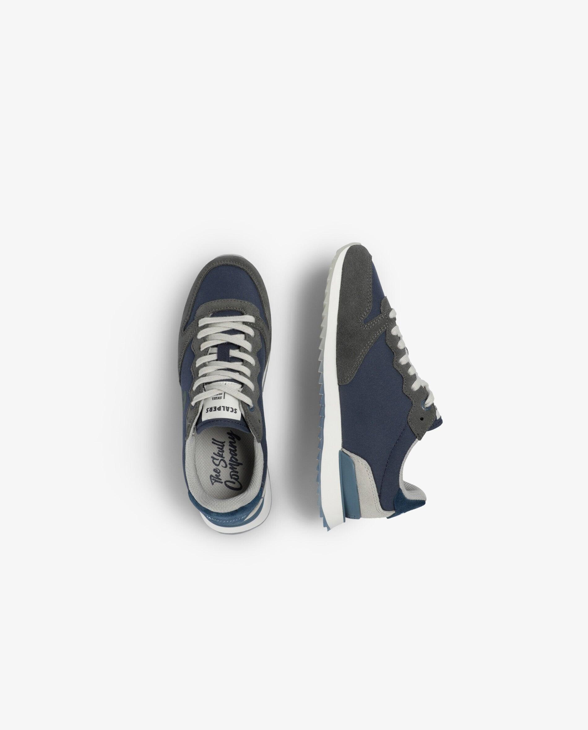 Zapatillas deportivas de niño combinadas con cordones - Scalpers - Navy Navy-8