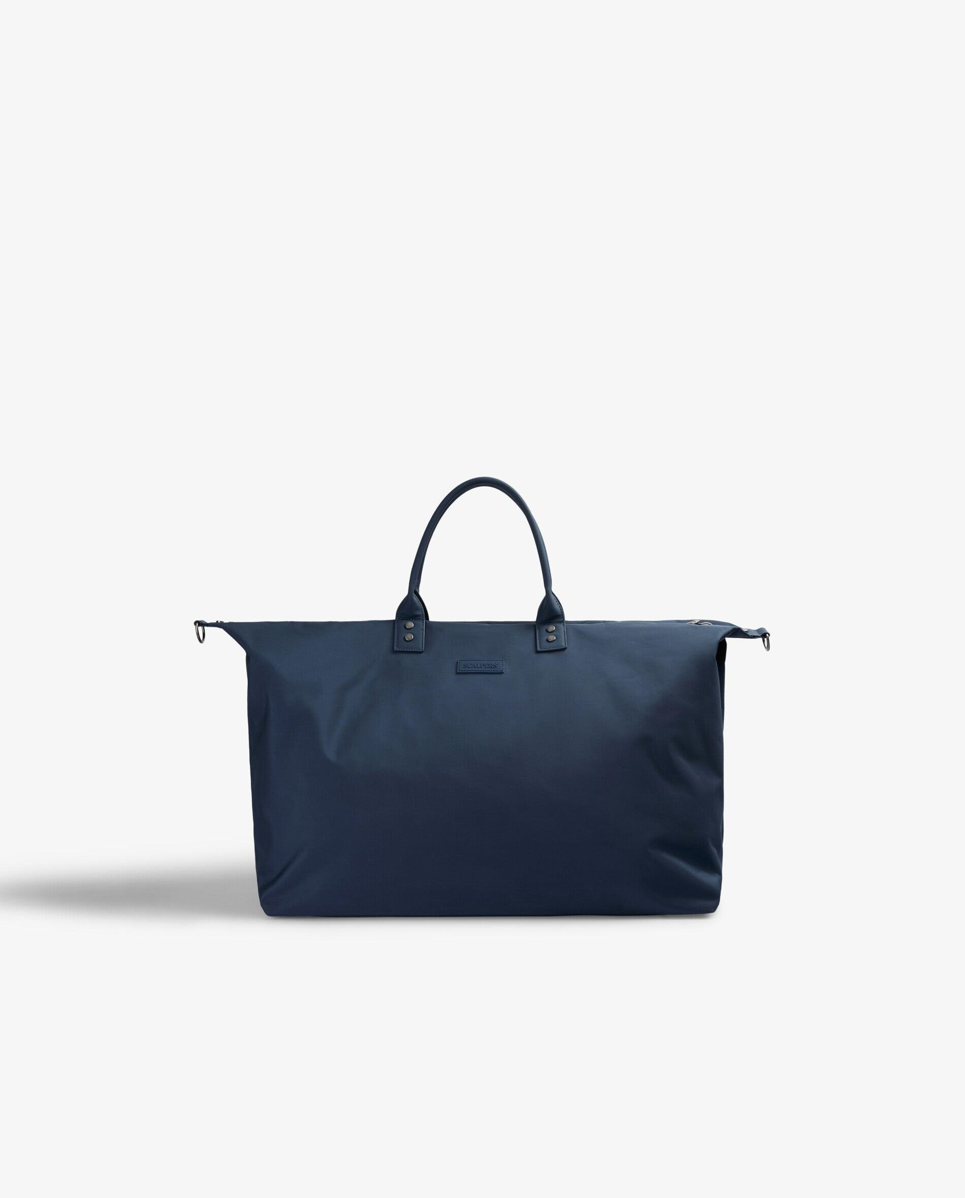Imagen 0 de Bolsa de hombre con cierre de cremallera y asa bandolera ajustable Navy