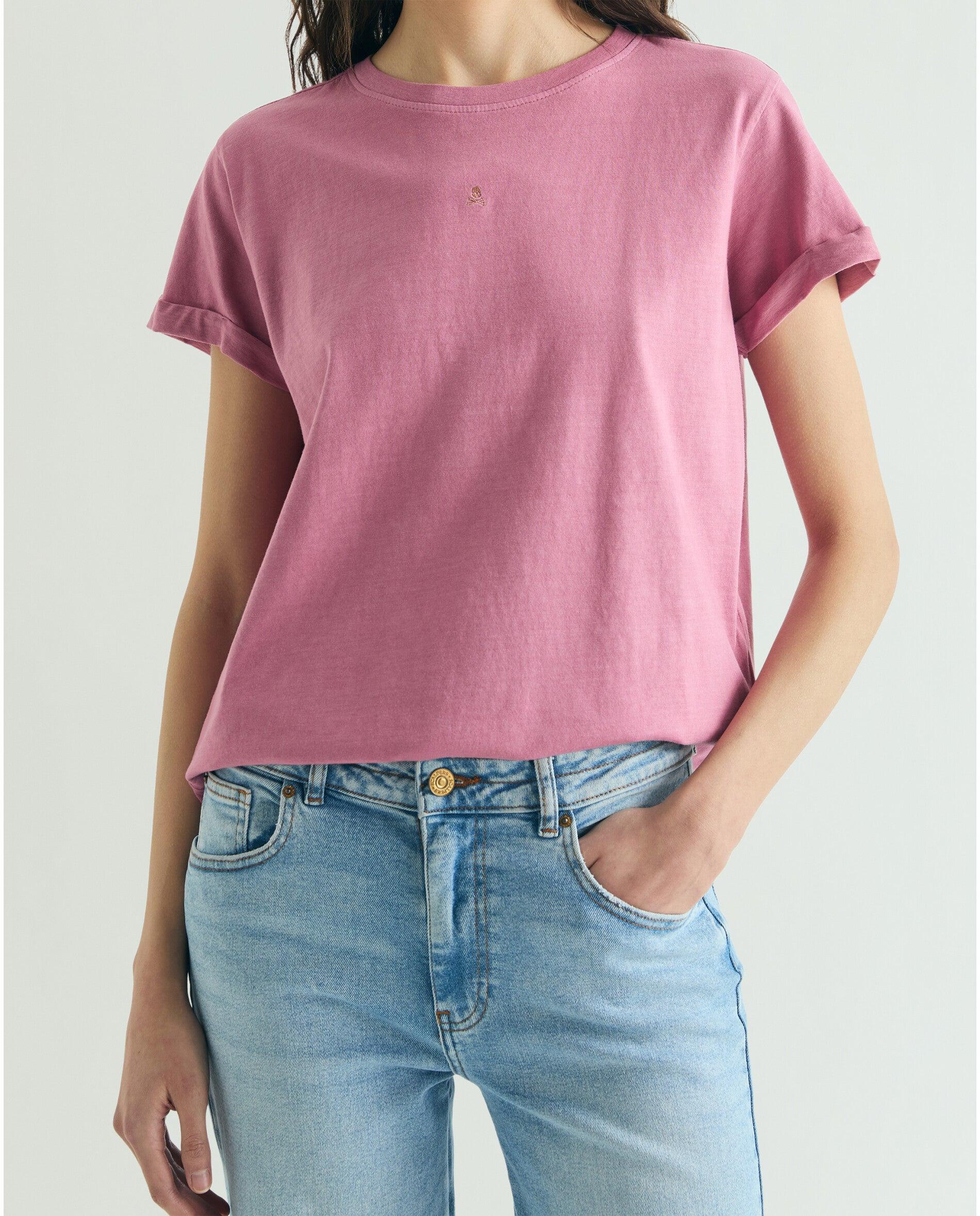 Scalpers - Camiseta de mujer regular fit de manga corta.