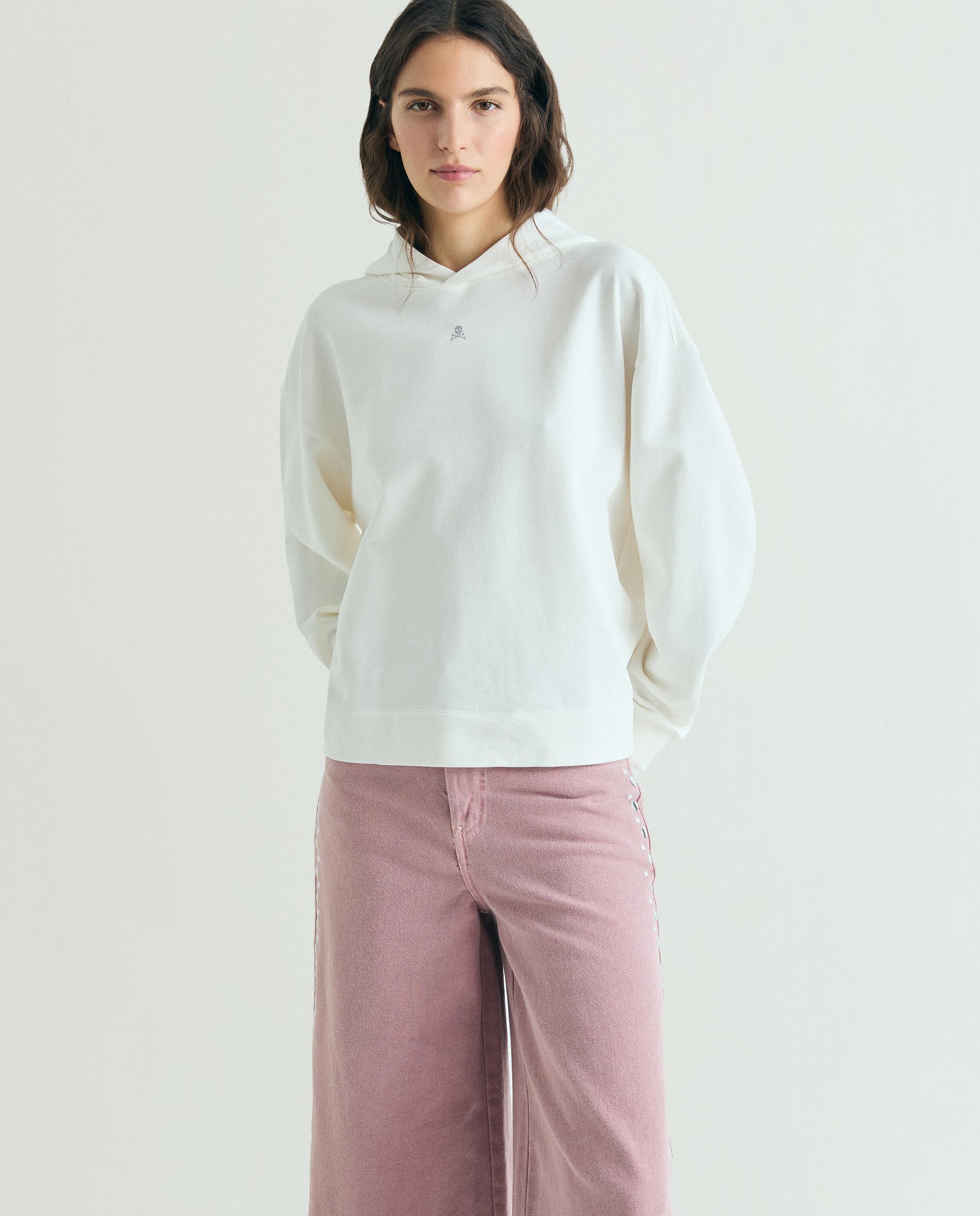Scalpers - Sudadera de mujer regular fit con capucha.