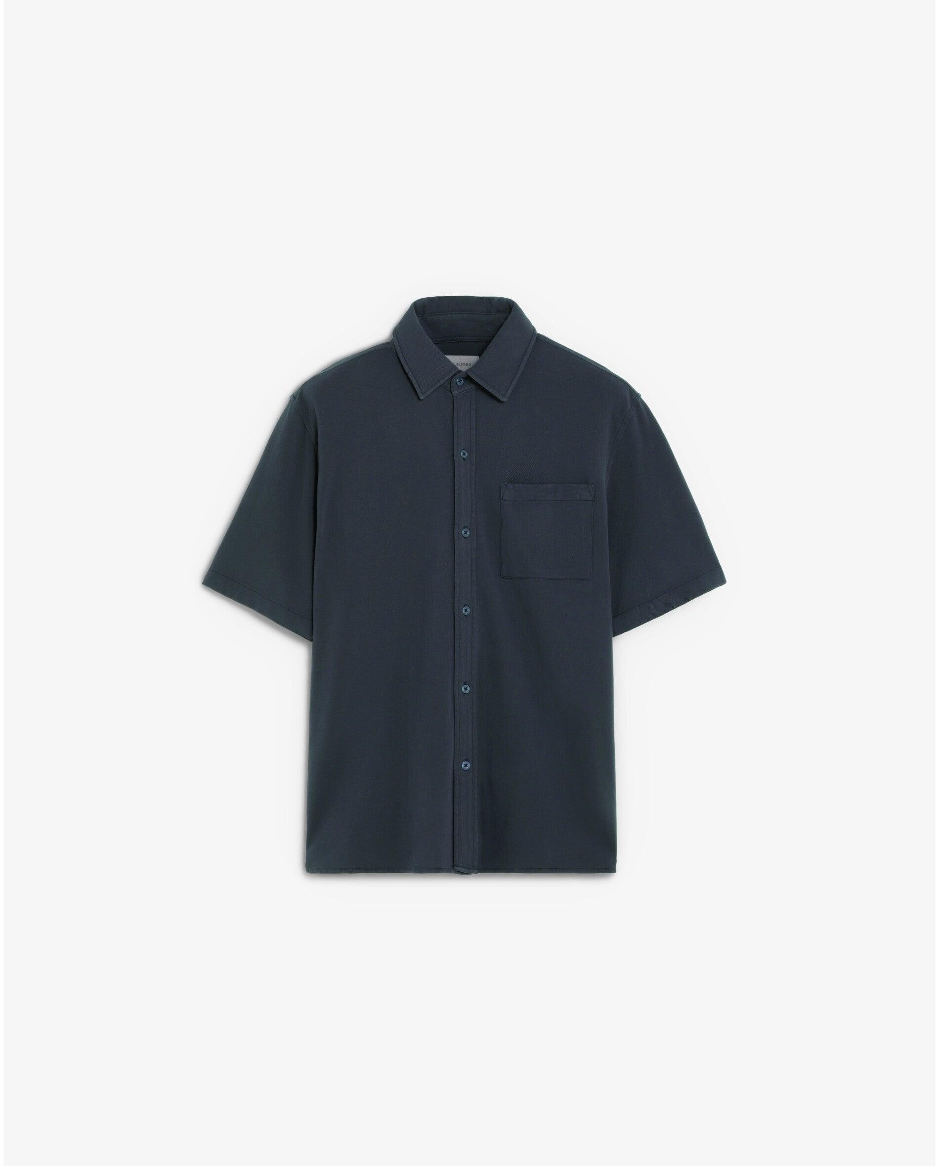 Scalpers - Camisa de hombre de manga corta con bolsillo.