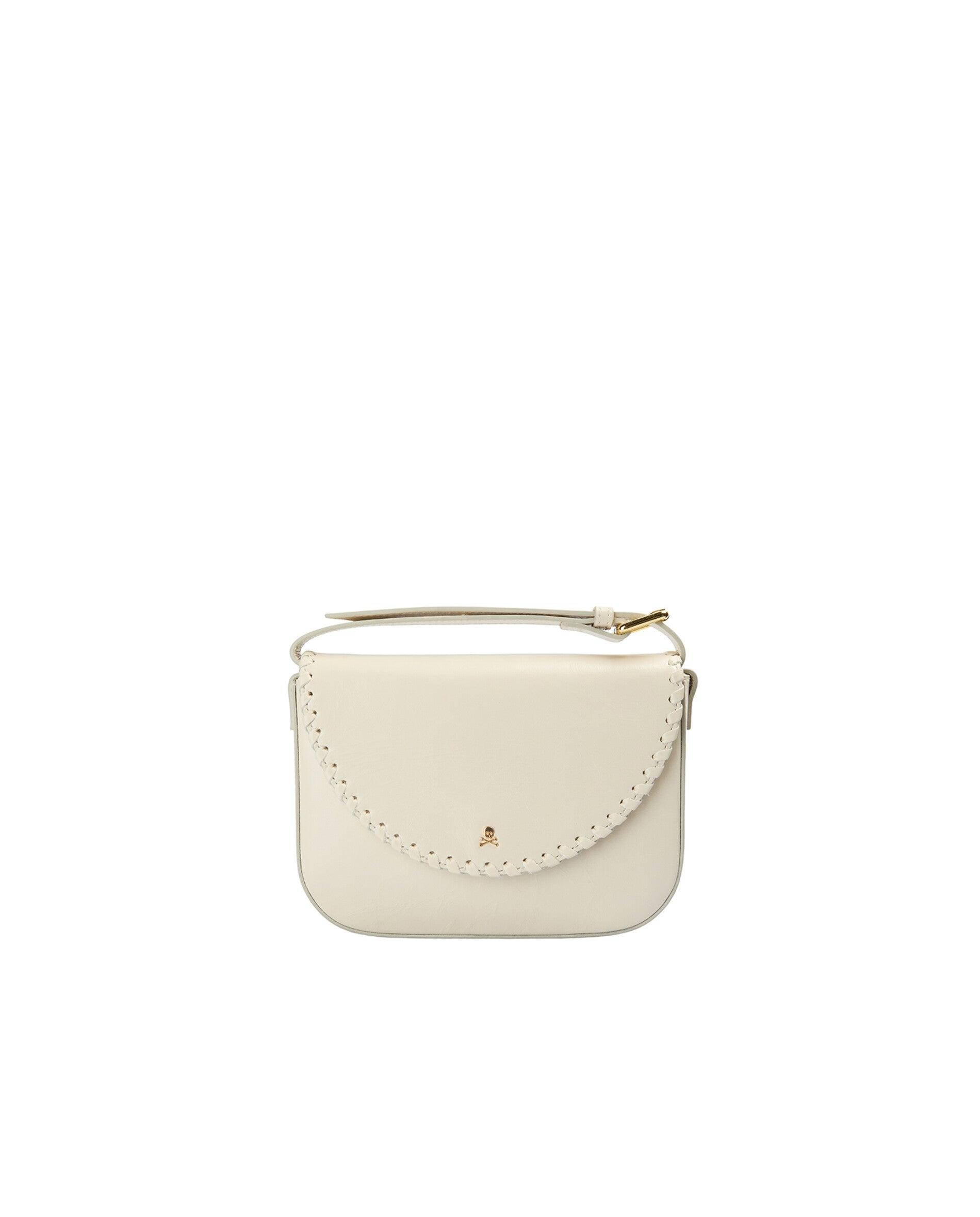 Bolso piel cruzado - Scalpers - Crema Crema-1