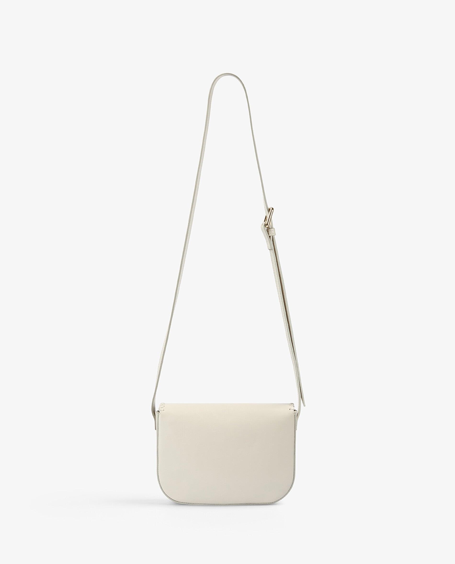 Bolso piel cruzado - Scalpers - Crema Crema-4