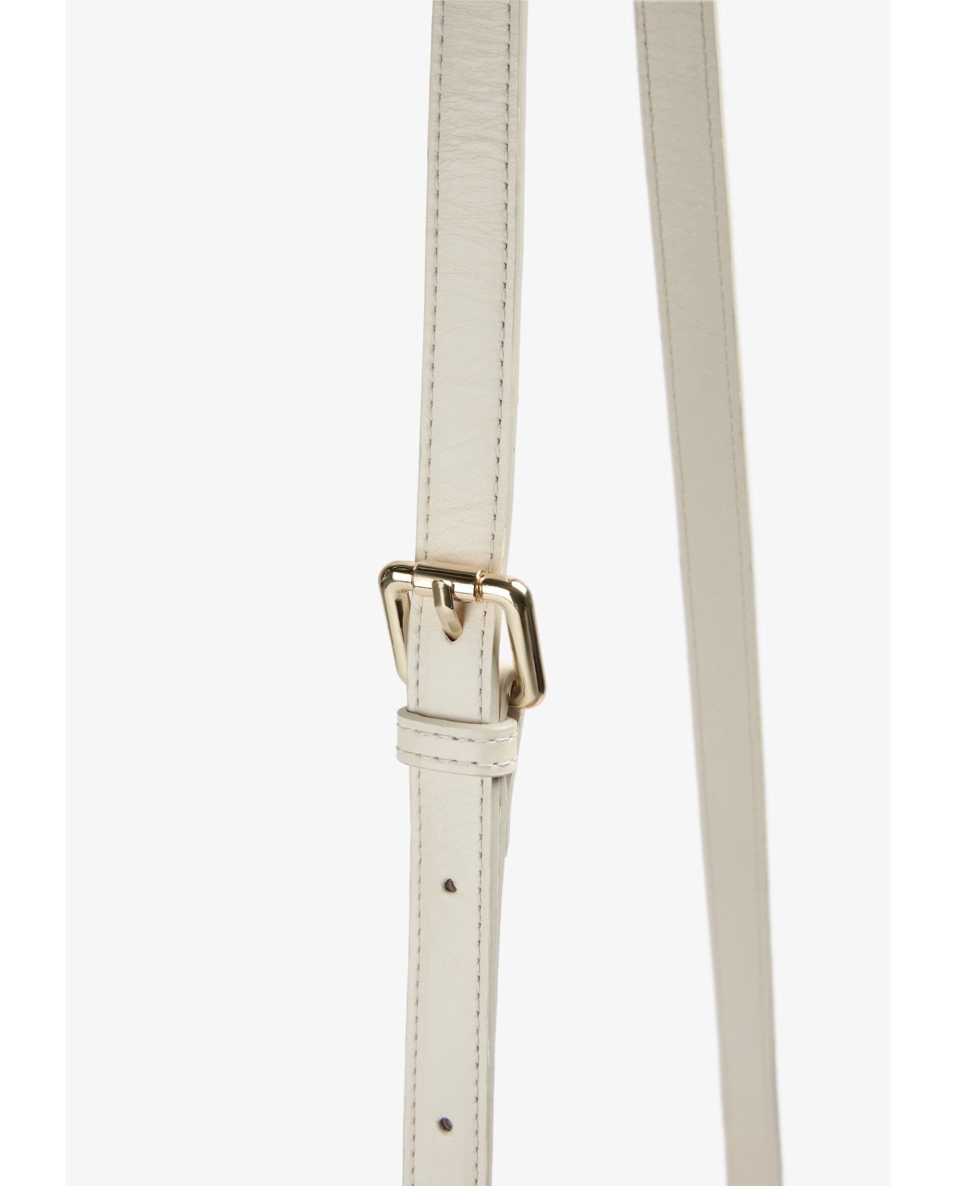 Bolso piel cruzado - Scalpers - Crema Crema-6