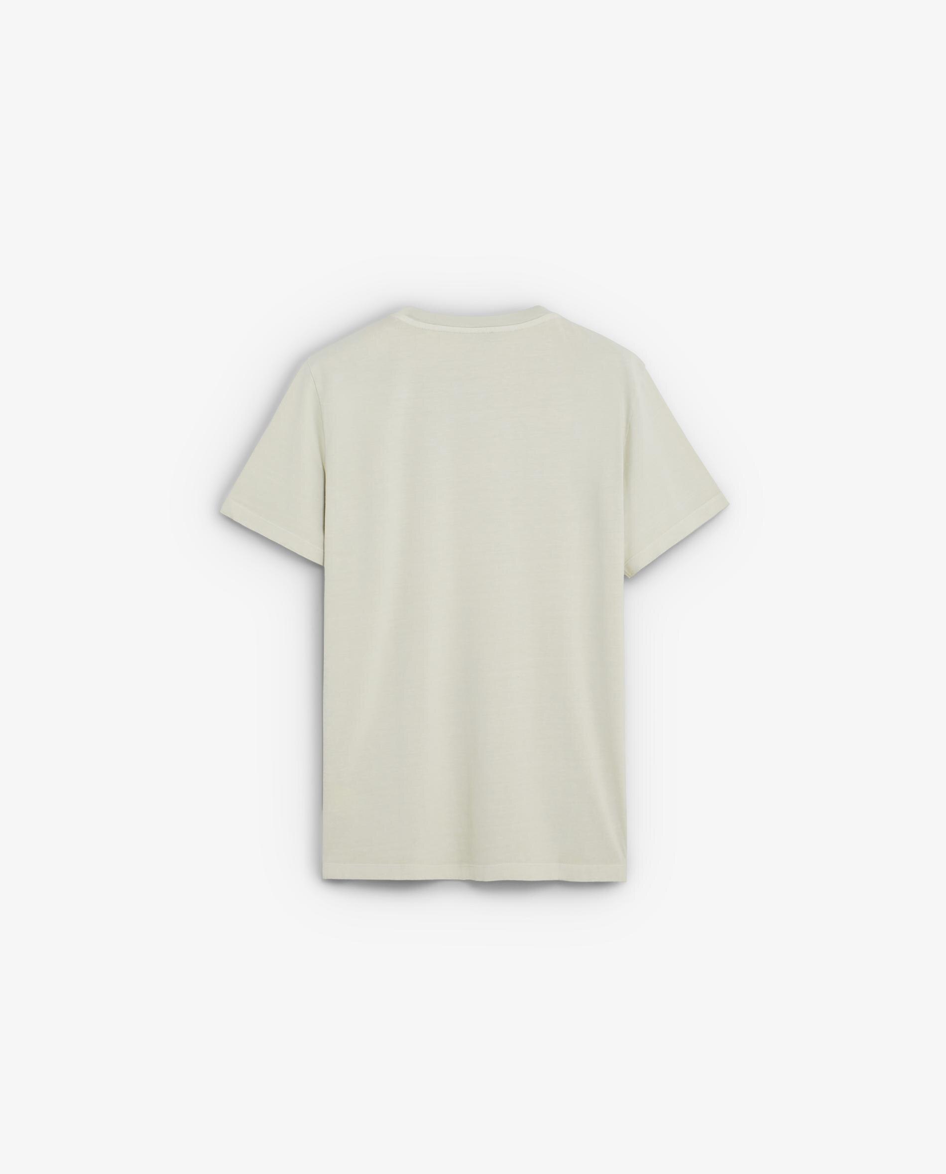 Camiseta de hombre de manga corta con cuello redondo - Scalpers - Kaki Gris claro-2