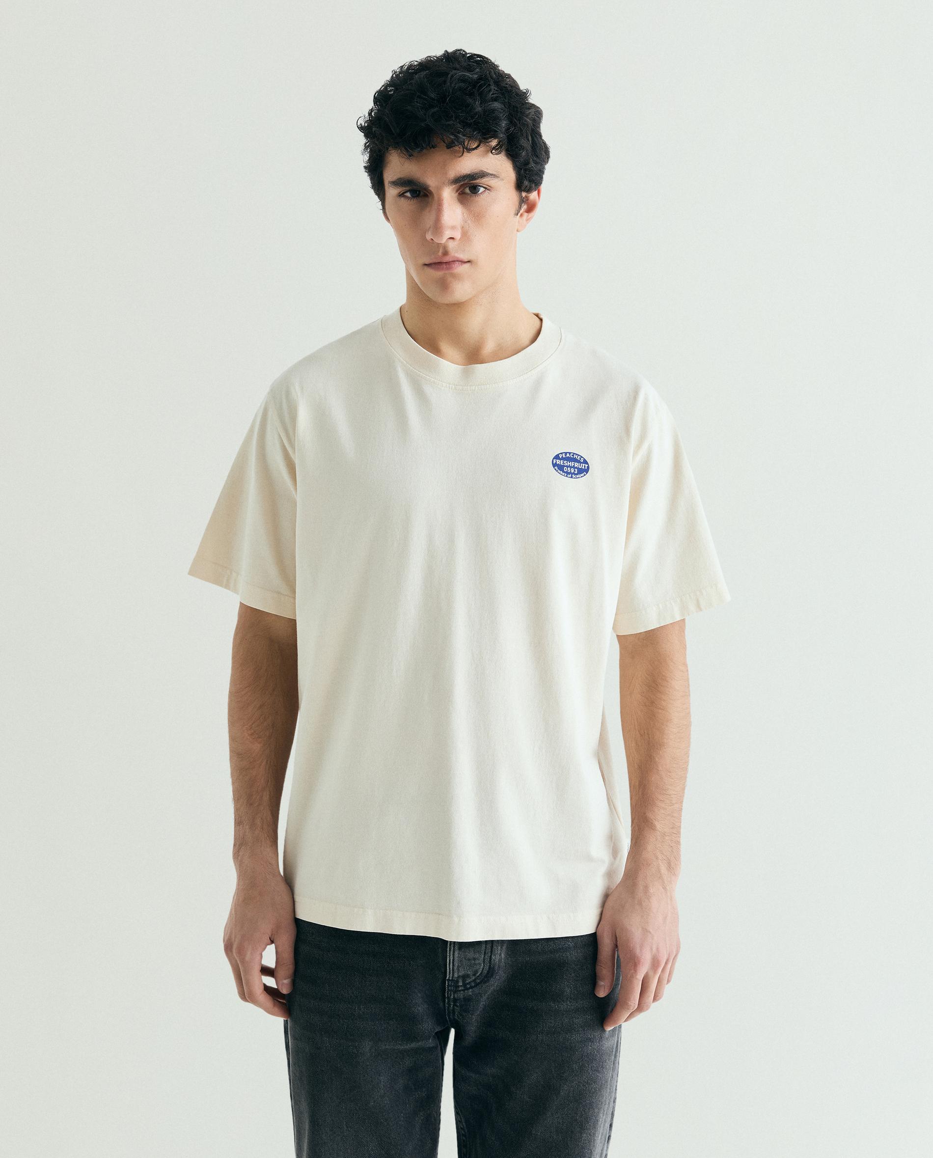 Scalpers - Camiseta de manga corta de hombre con print trasero.
