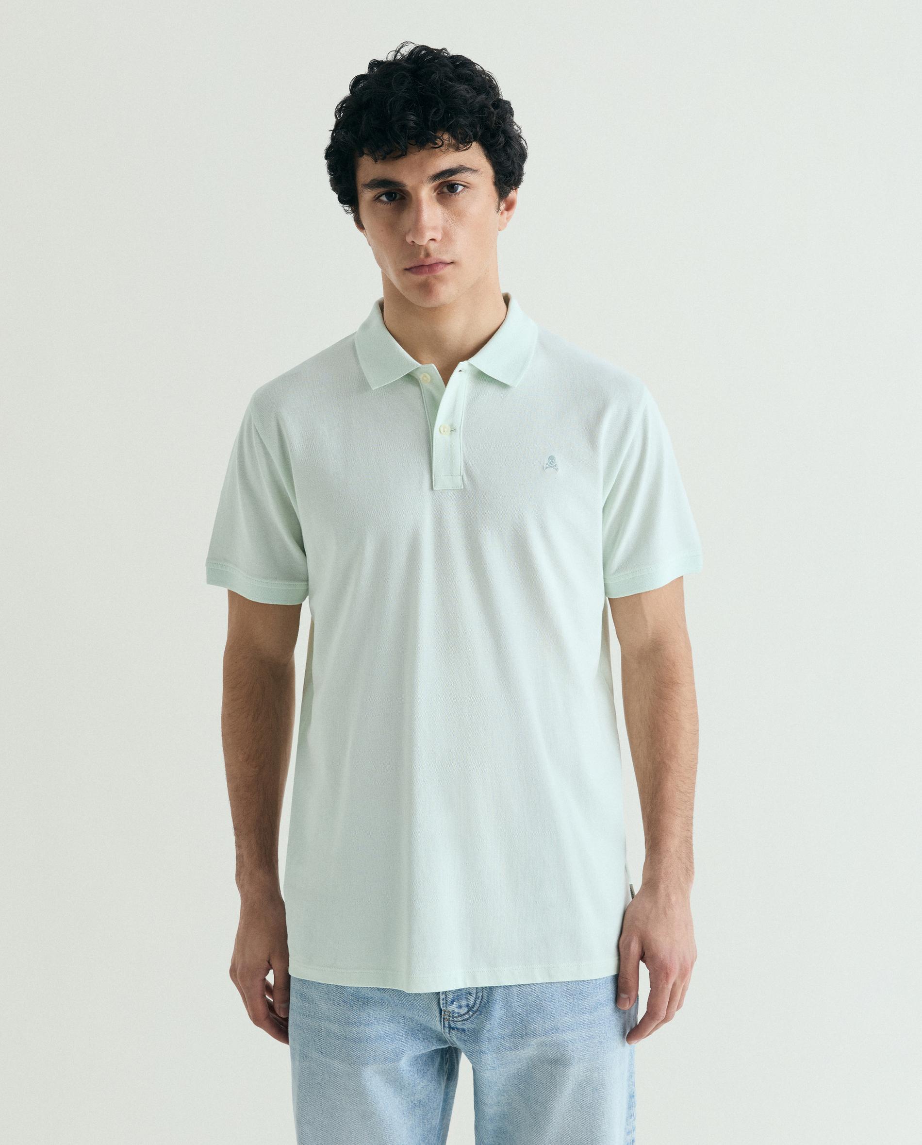 Scalpers - Polo de manga corta de hombre 100% algodón bci.