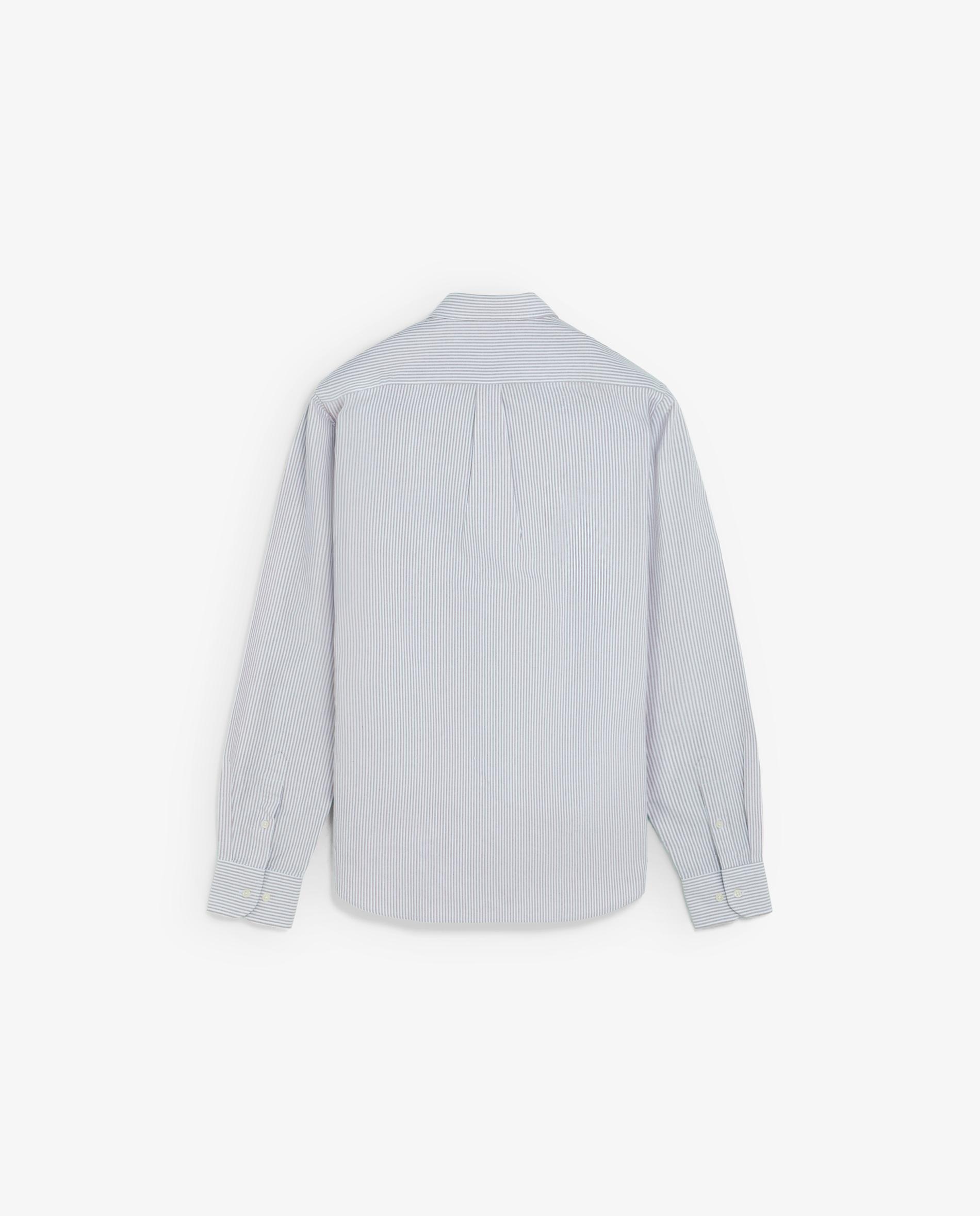 Camisa oxford de hombre regular fit de rayas - Scalpers - Kaki Kaki-6