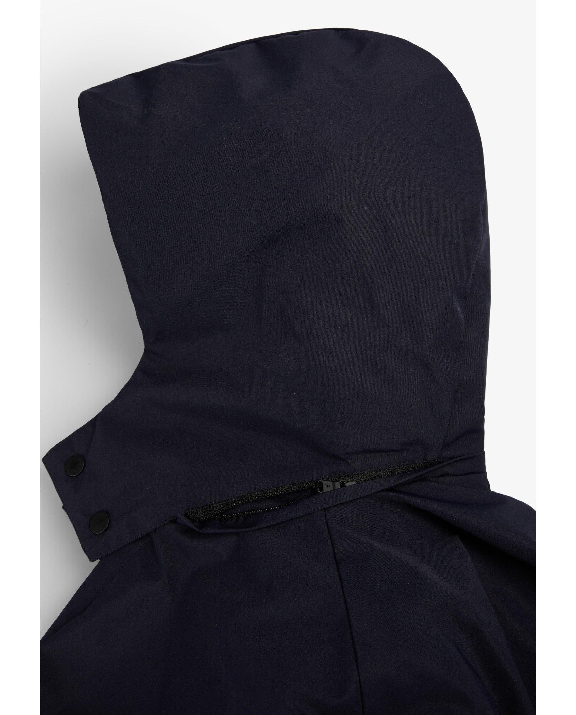 Parka de hombre waterproof con capucha - Scalpers - Azul marino Azul marino-7