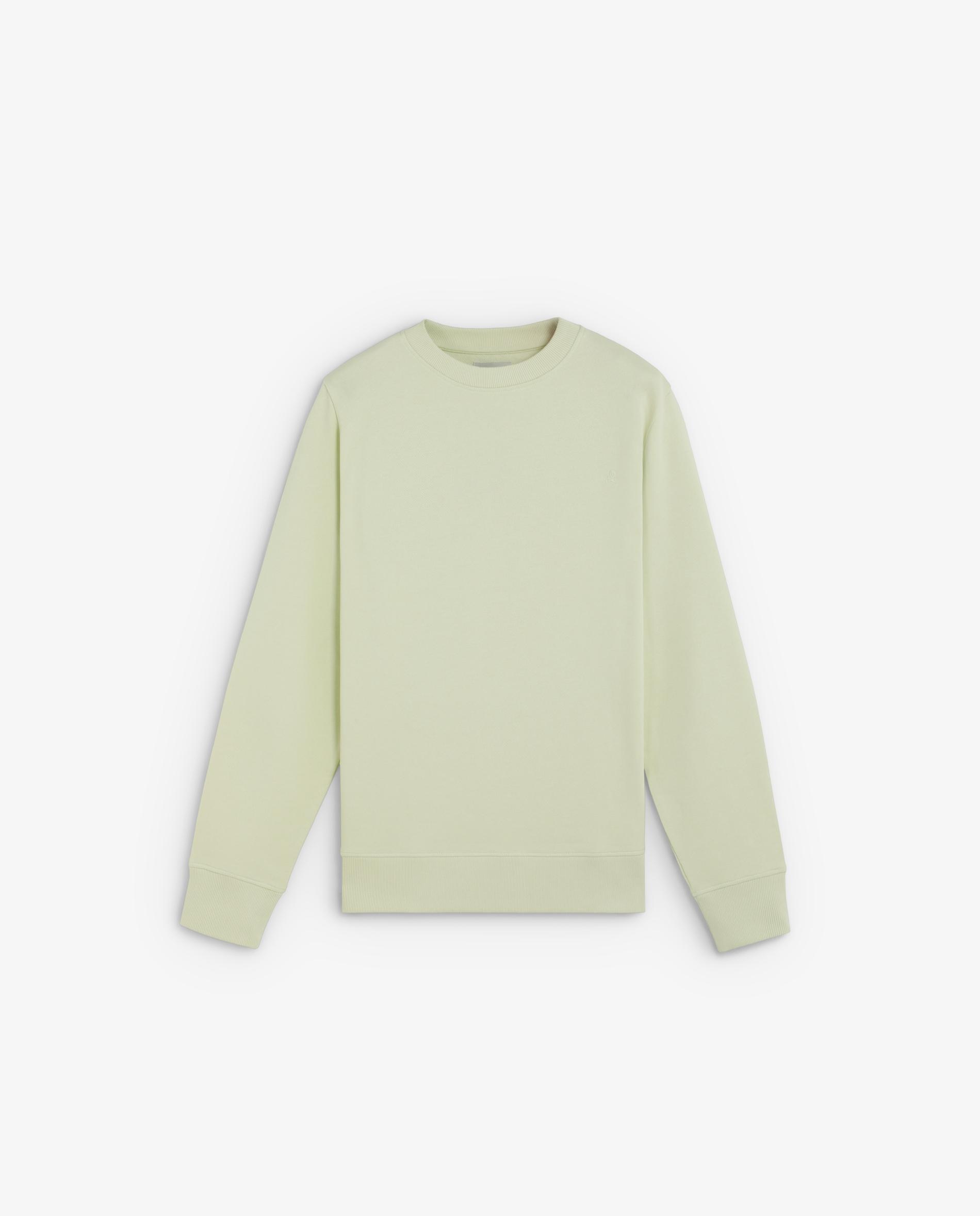 Sudadera de hombre regular fit con cuello redondo - Scalpers - Verde menta Verde menta-7