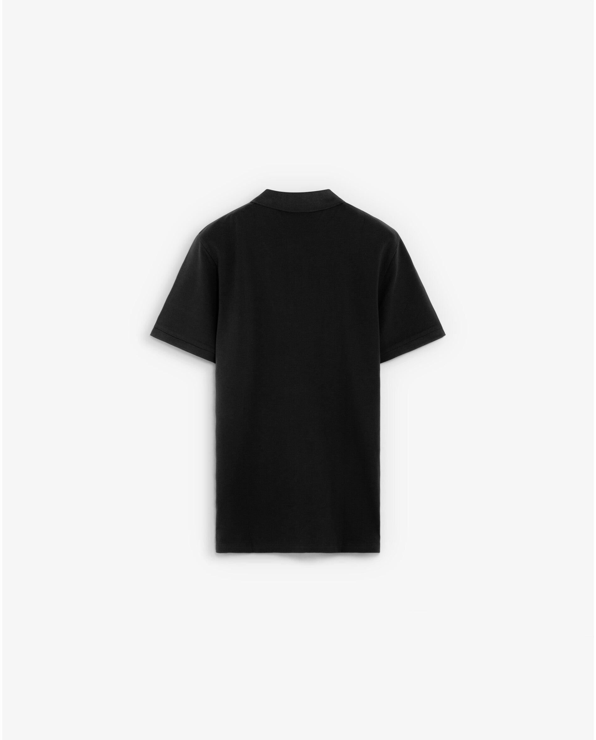 Polo piqué de manga corta de hombre regular fit efecto lavado - Scalpers - Antracita Antracita-2