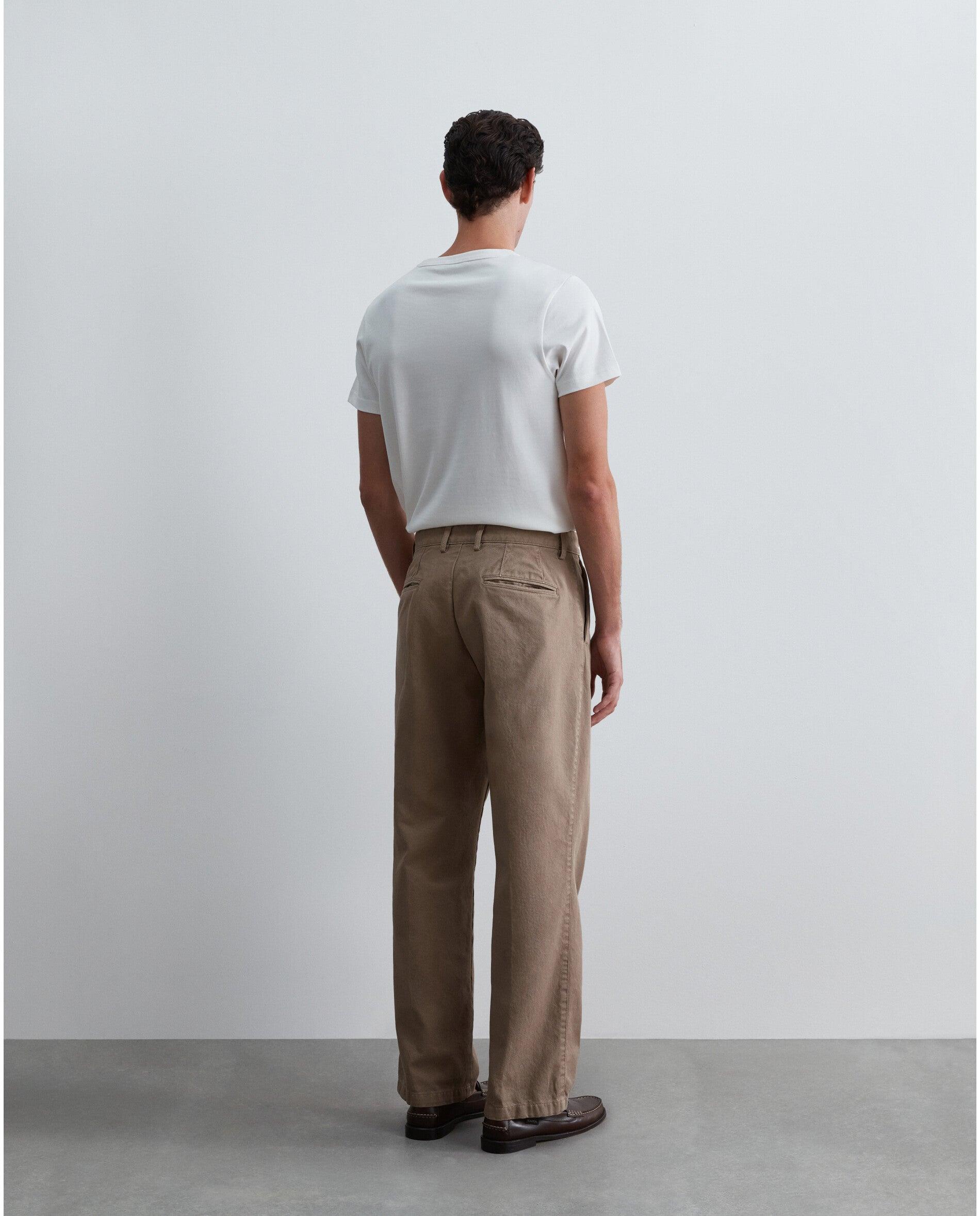 Imagen 3 de Chino de hombre loose fit con pinzas - Scalpers - Topo Topo